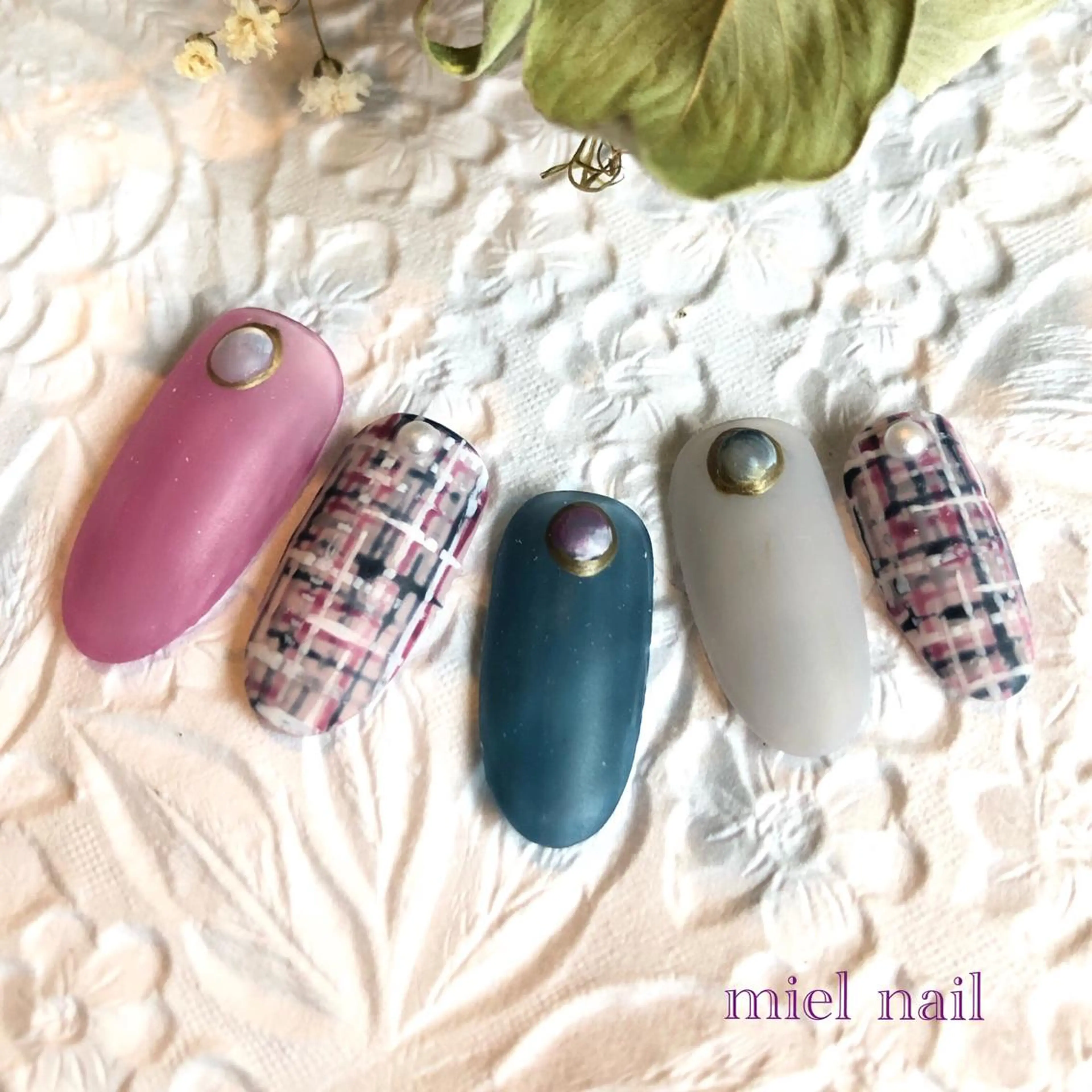 ネイル ハンドネイル miel nailのネイルデザイン