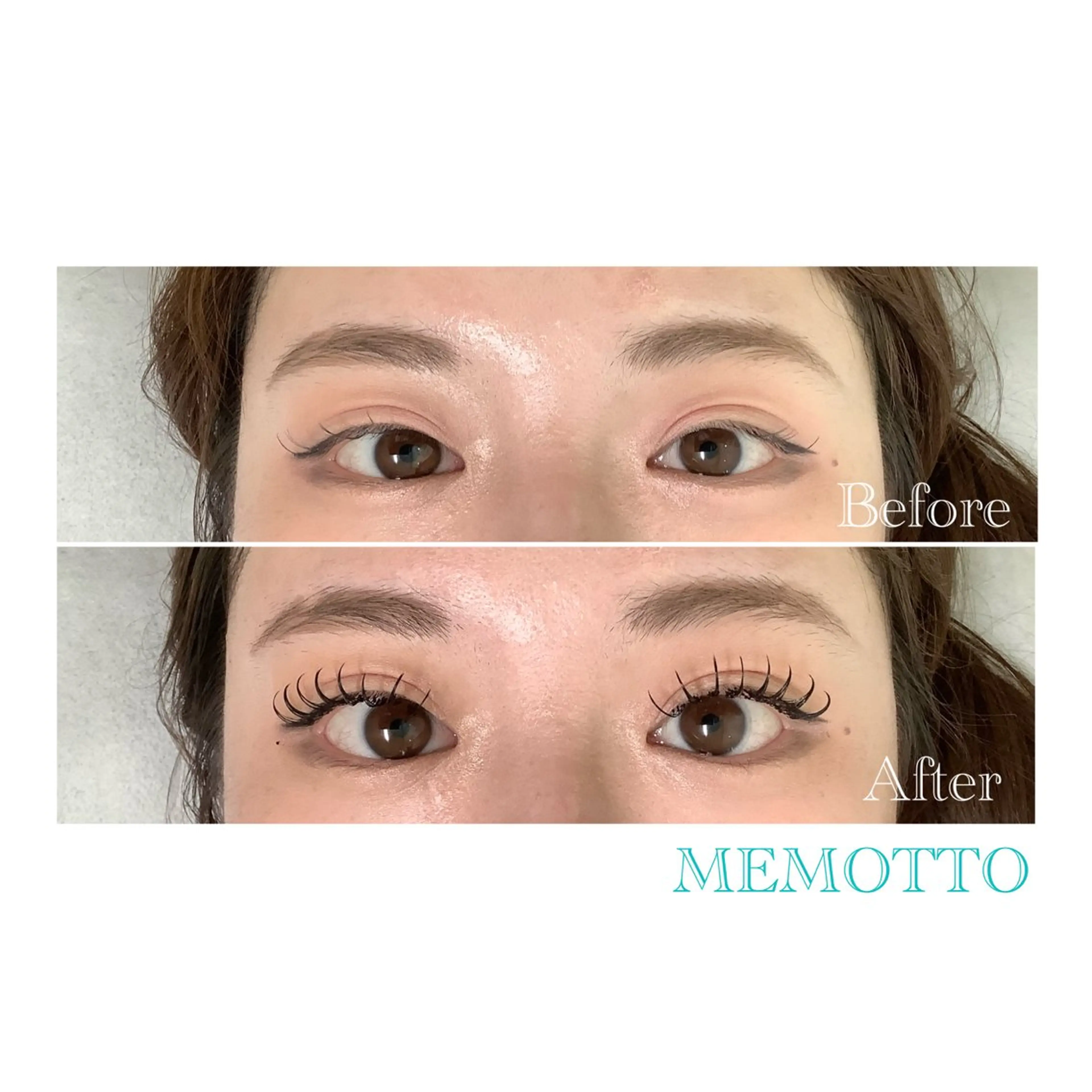 マツエク・マツパ CCカール Cカール マツエク MEMOTTO CHIHIROのマツエク・マツパデザイン