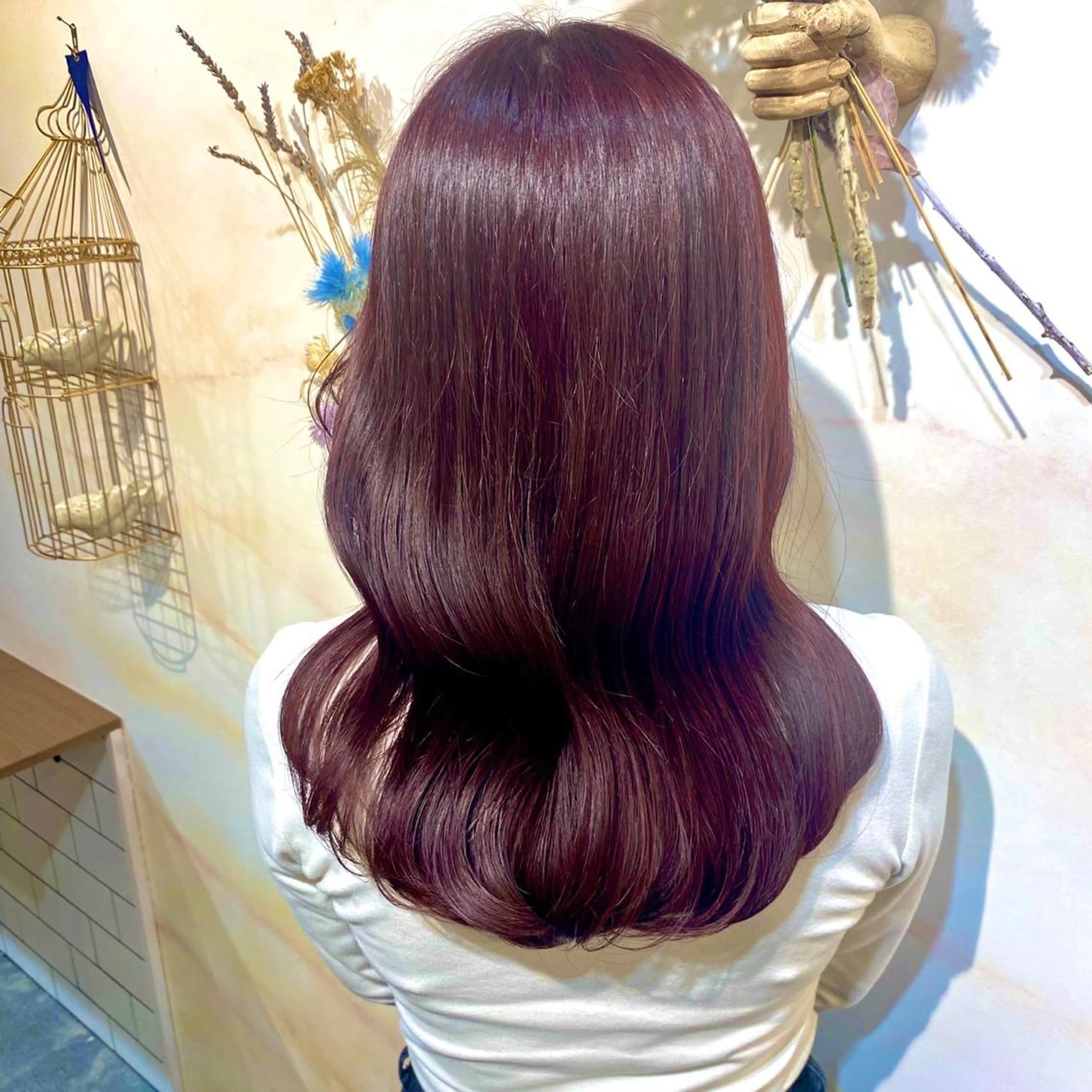 ロング 片柳 美友季のヘアスタイル