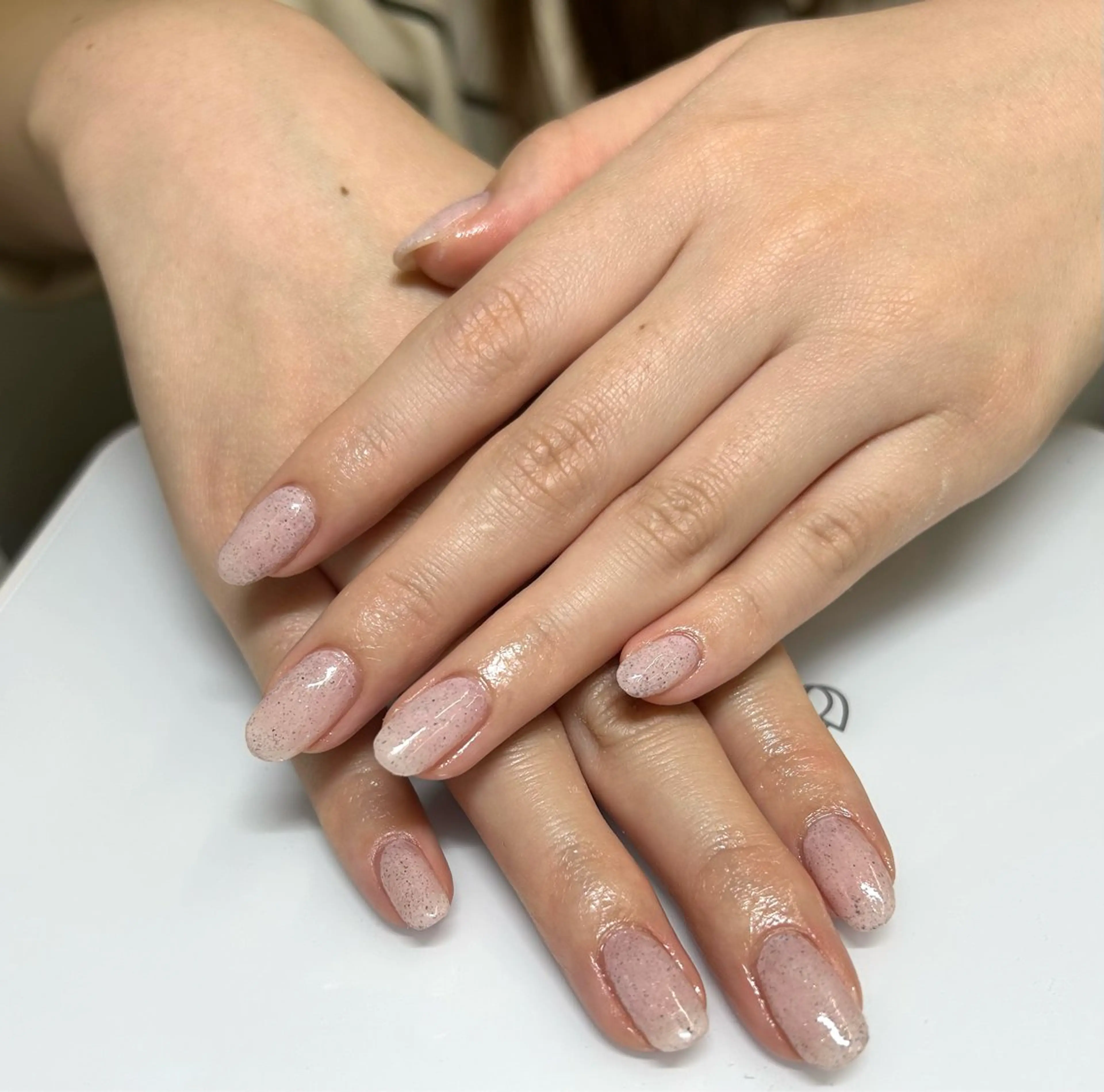 ネイル ワンカラーネイル AIushe平井店 ななみのネイルデザイン