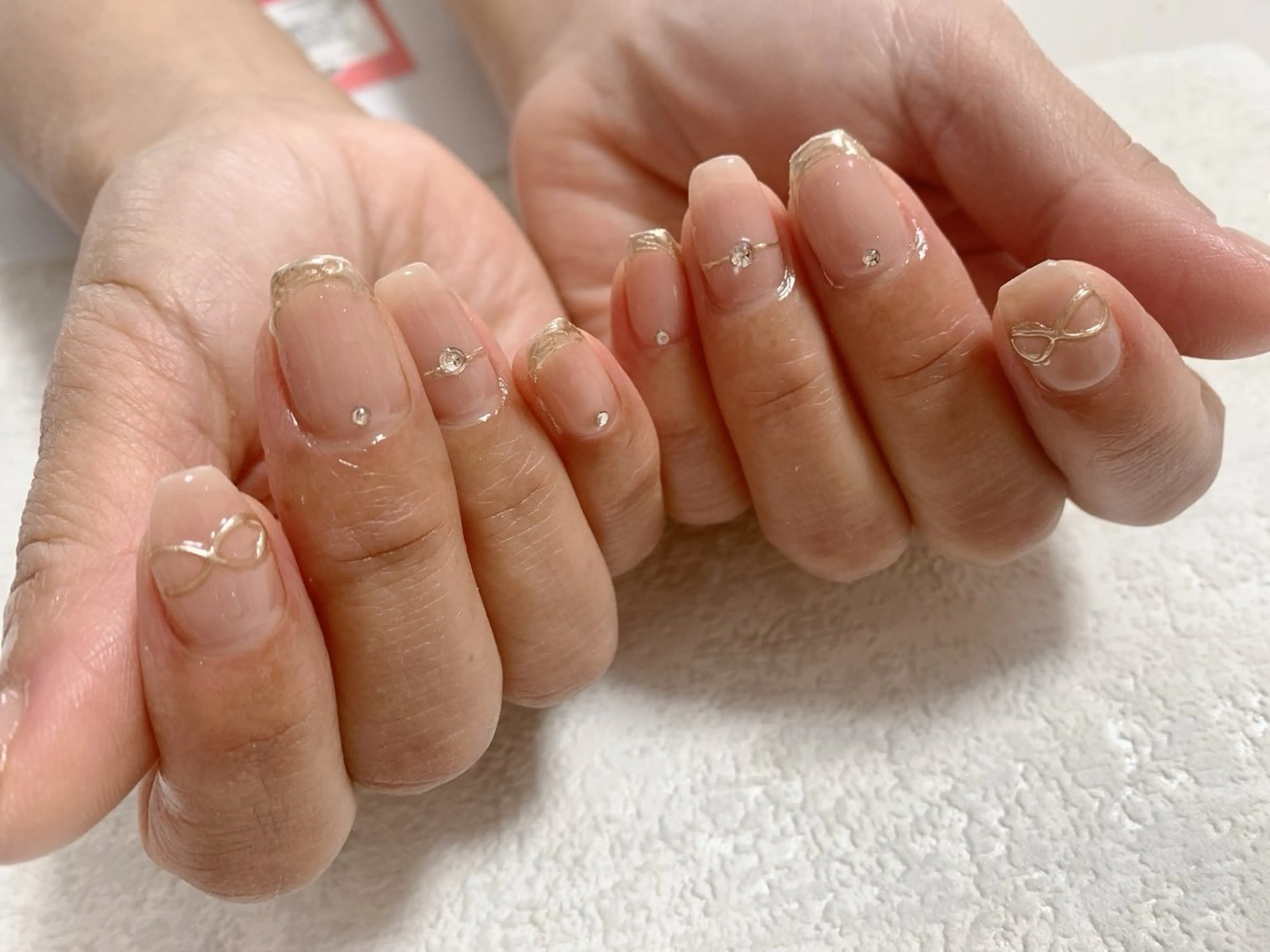 ネイル ジェルネイル メンズネイル ミラーネイル パラジェル 春ネイル kiki nail たまプラーザのネイルデザイン