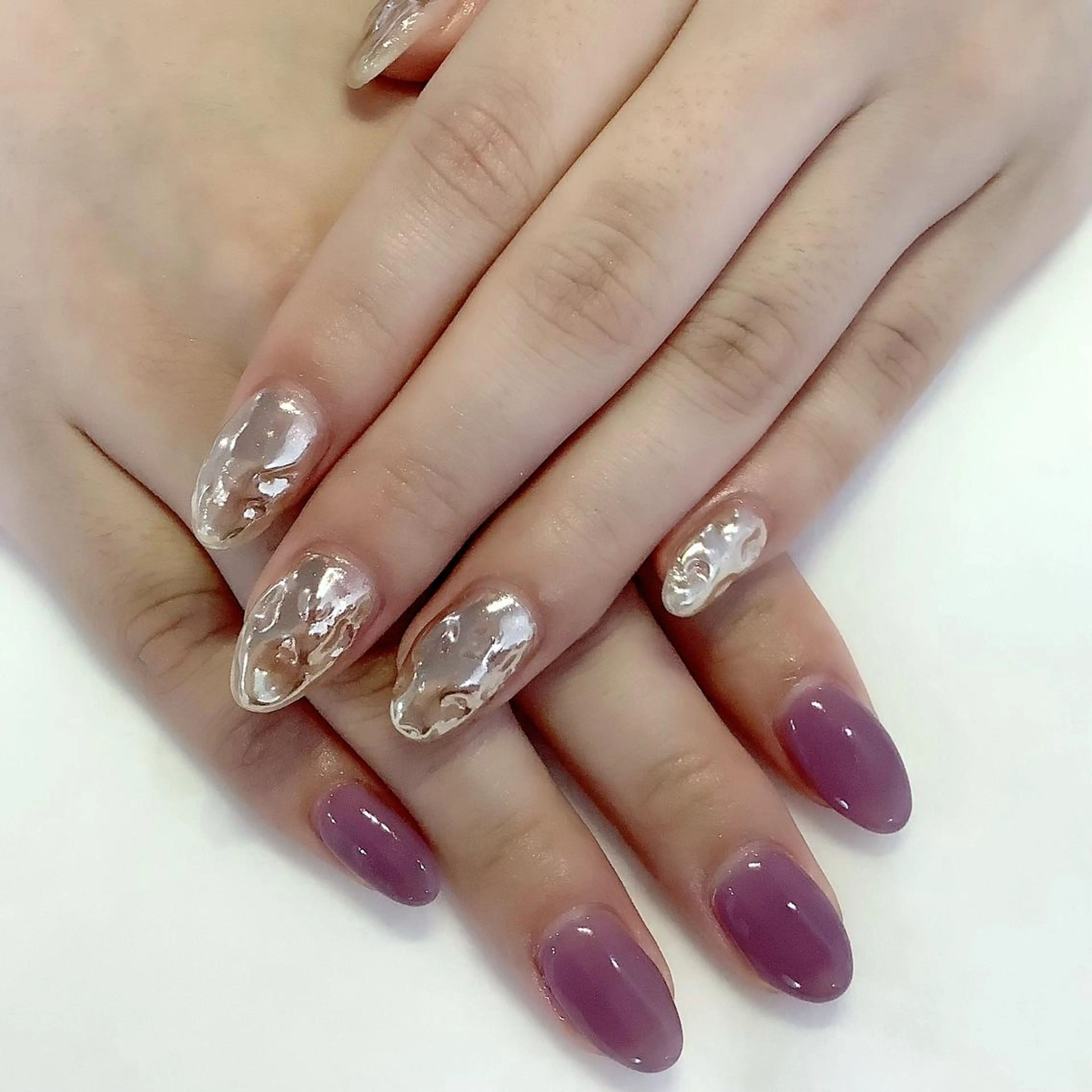 ネイル ハンドネイル 💎🐰 saki. m 🐰💎のネイルデザイン