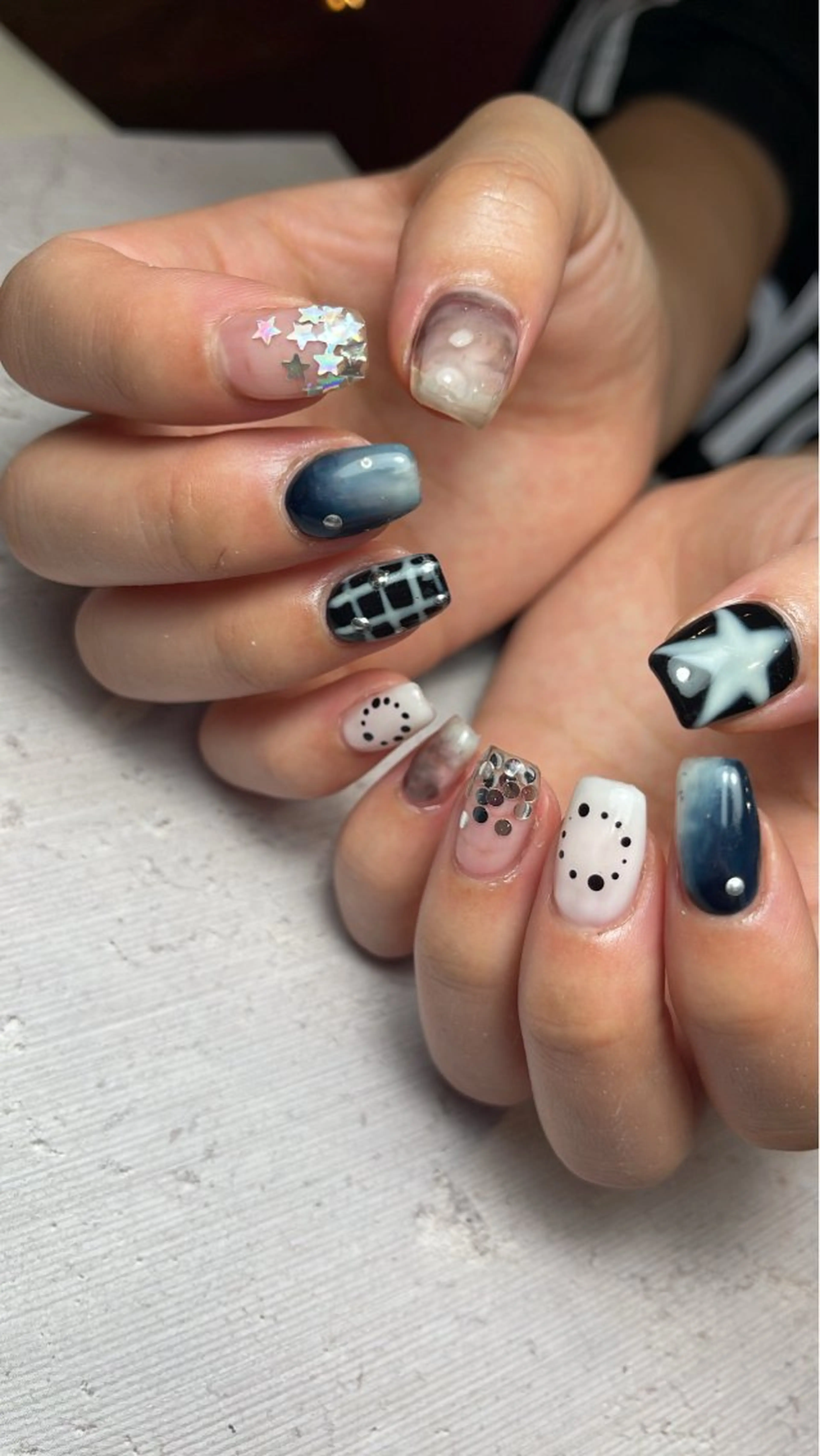 ネイル ニュアンスネイル Nail Salon L'arc所属・☆Mèo ☆のネイルデザイン