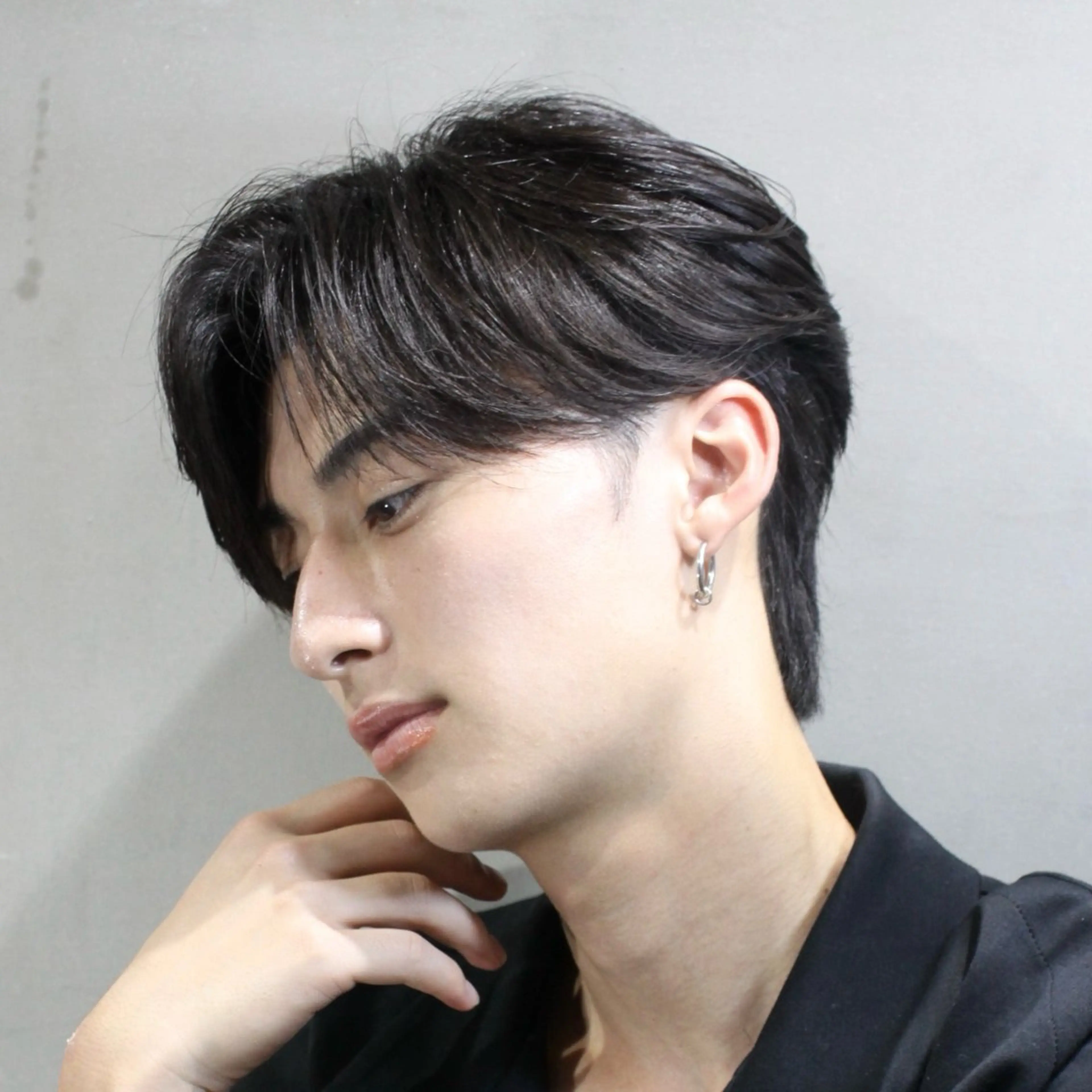 ミディアム パーマ メンズ カット ヘアセット メンズ/心斎橋/ Momoka💎🫧のヘアスタイル