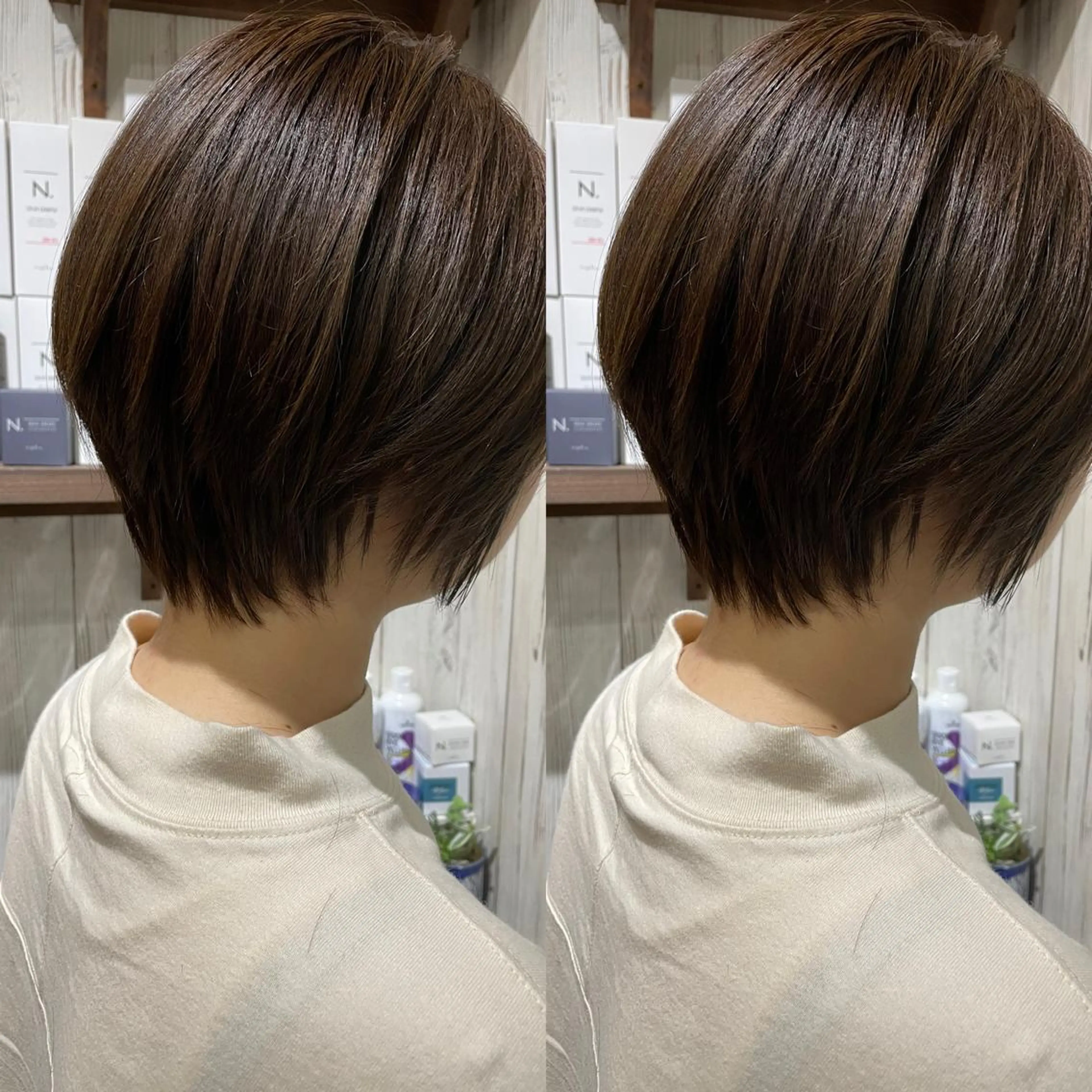 ショート カラー ヘアサロンオスカー 岸和田蛸地蔵店のヘアスタイル