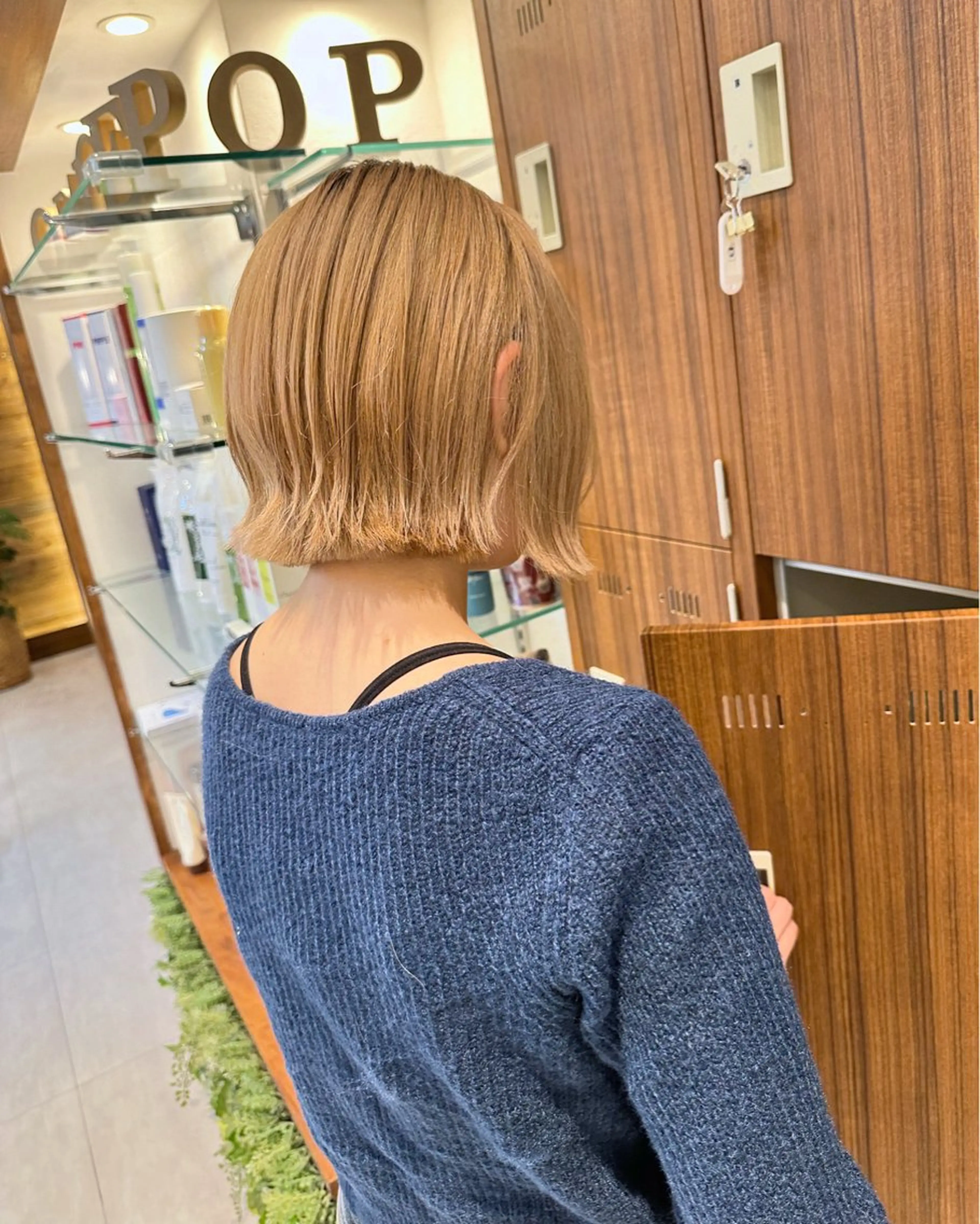 ショート カラー パーマ ヘアアレンジ メンズ 🫧ブリーチなし透明 感カラー🫧沼尻彩花のヘアスタイル