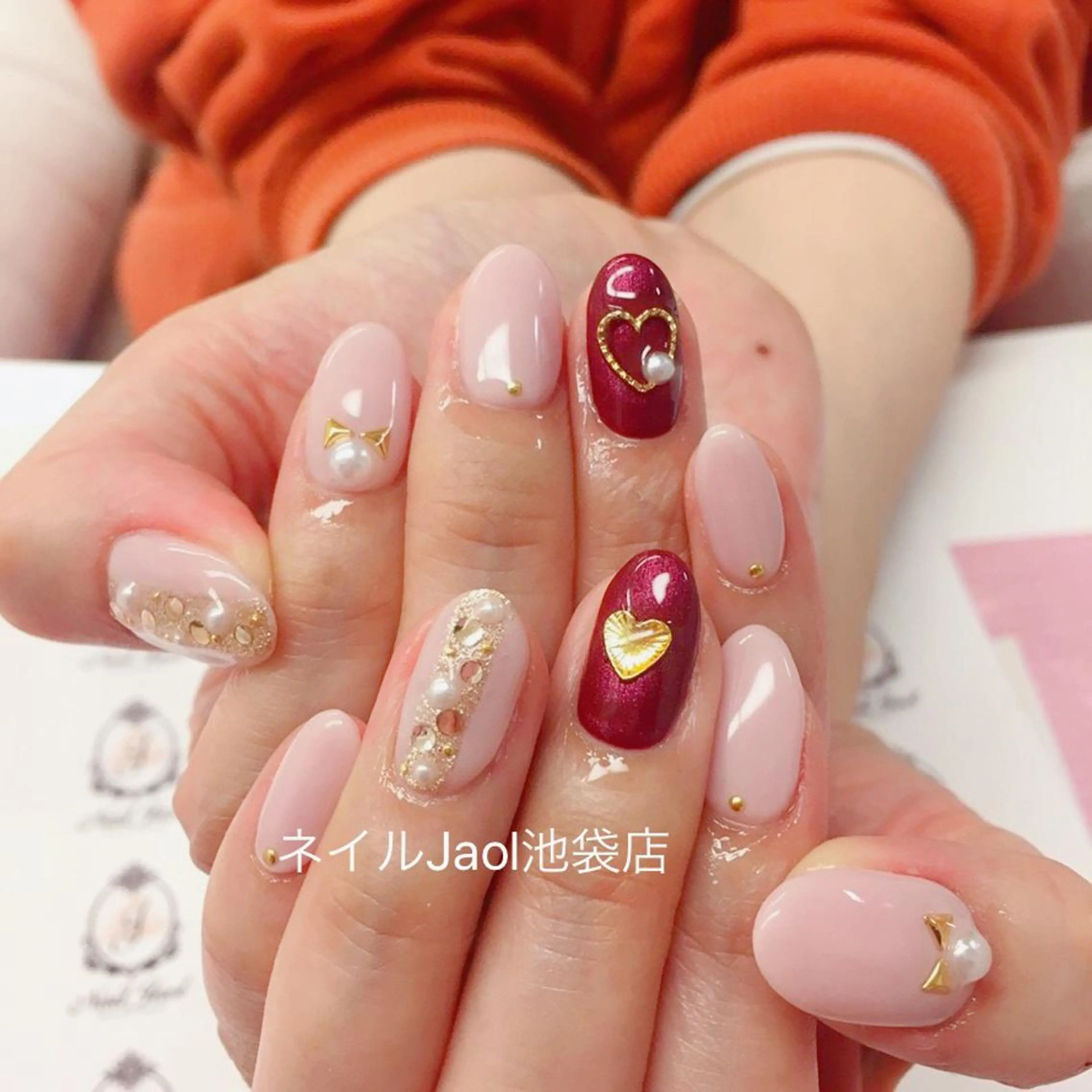 ミディアム nail jaol池袋店所属・ネイルJaol 池袋のネイルデザイン