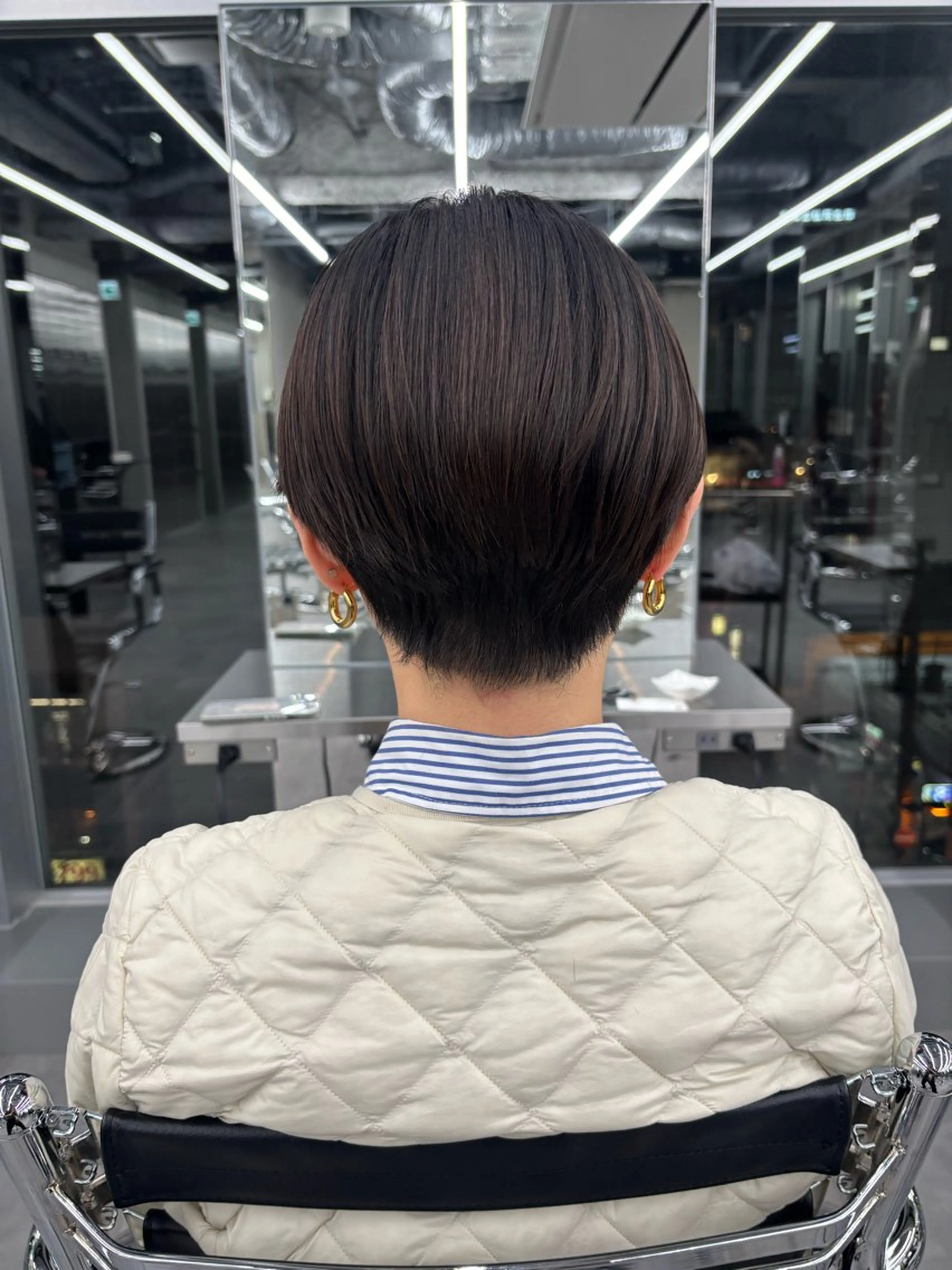 ショート ナンバーナイン所属・佐藤 莉子のヘアスタイル