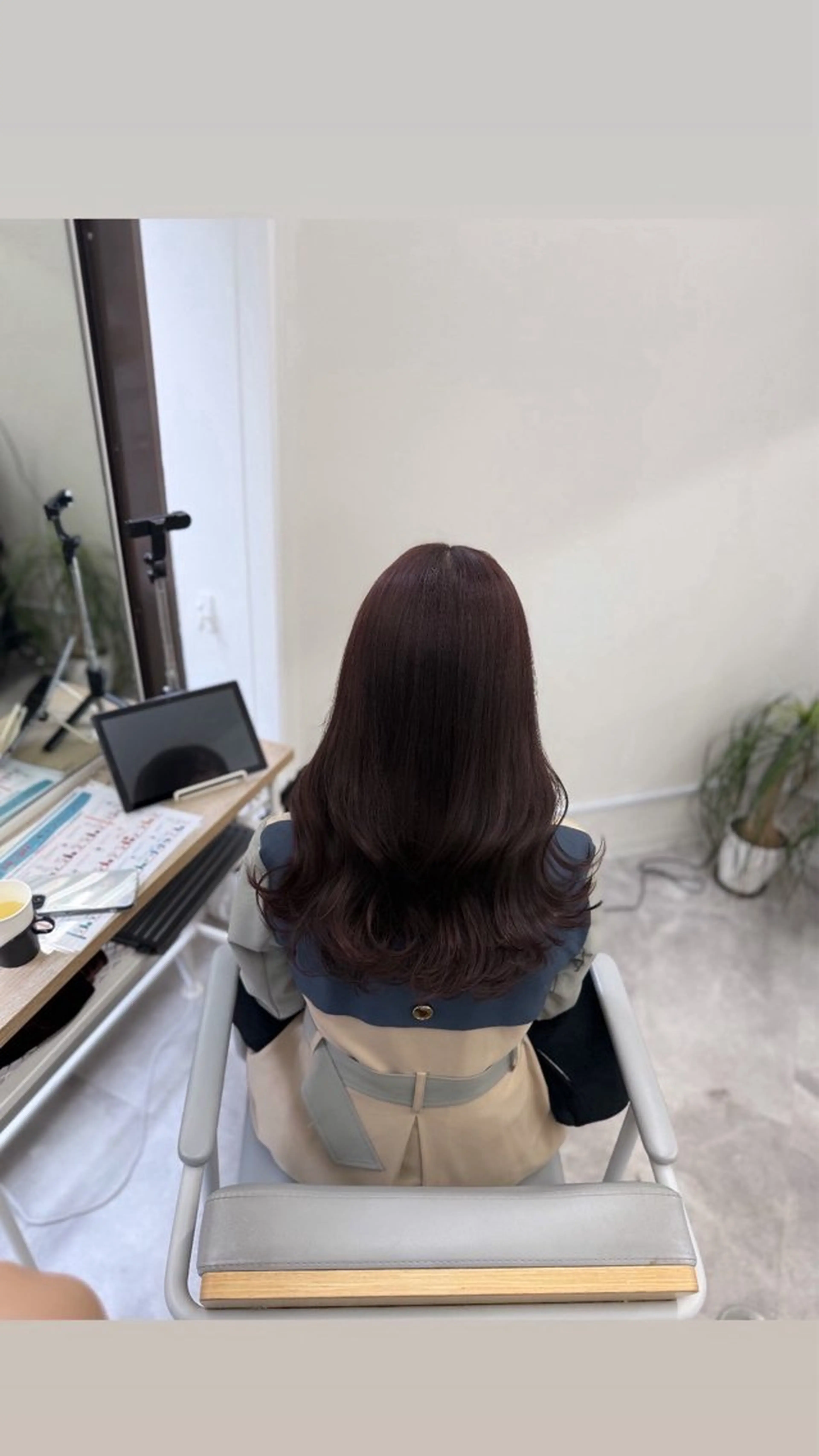 ロング カラー ブラウンカラー 透明感カラー 髪質改善Acero. shoyaのヘアスタイル