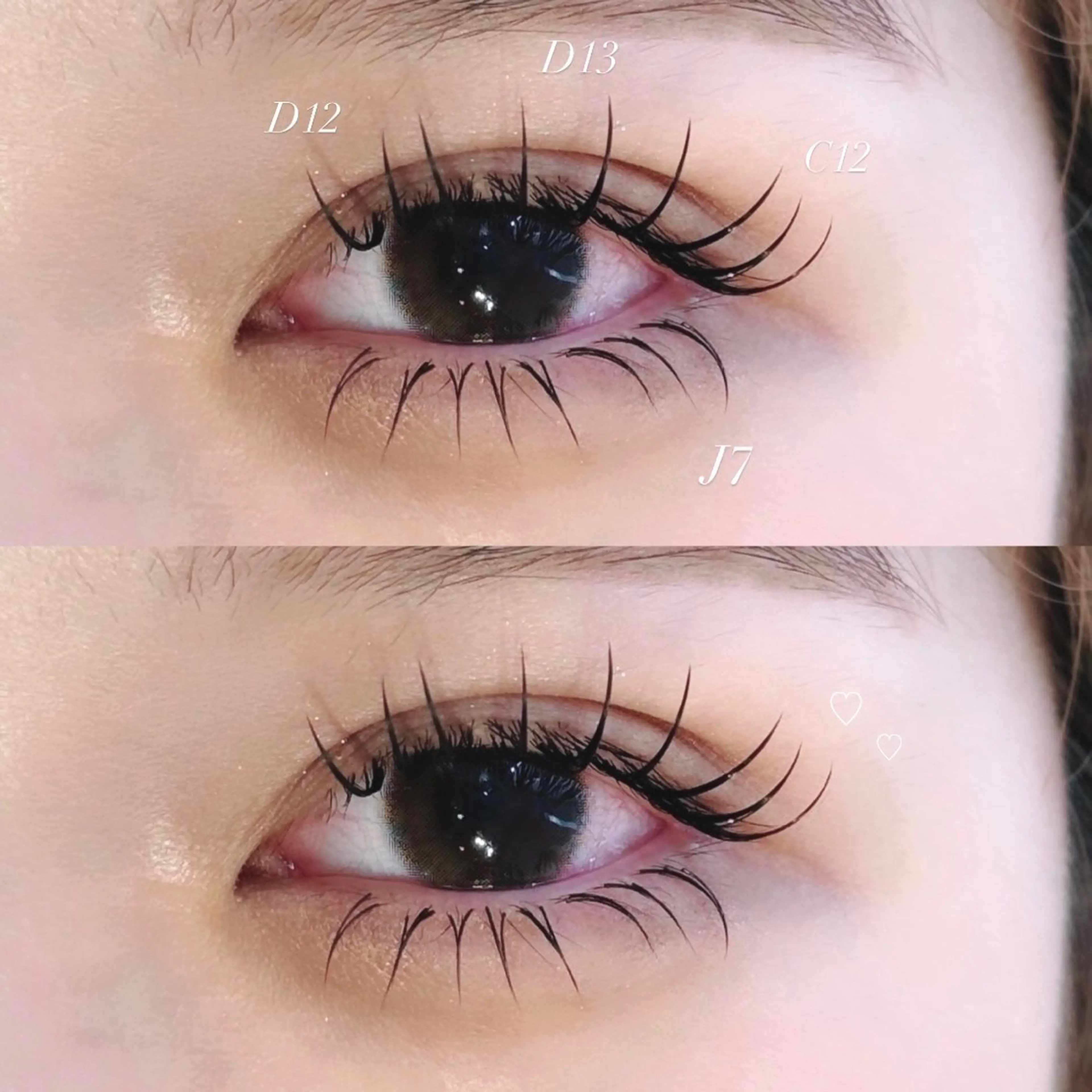 マツエク・マツパ マツエク M.O.D shibuya 道玄坂店所属・fuka 🤍のマツエク・マツパデザイン