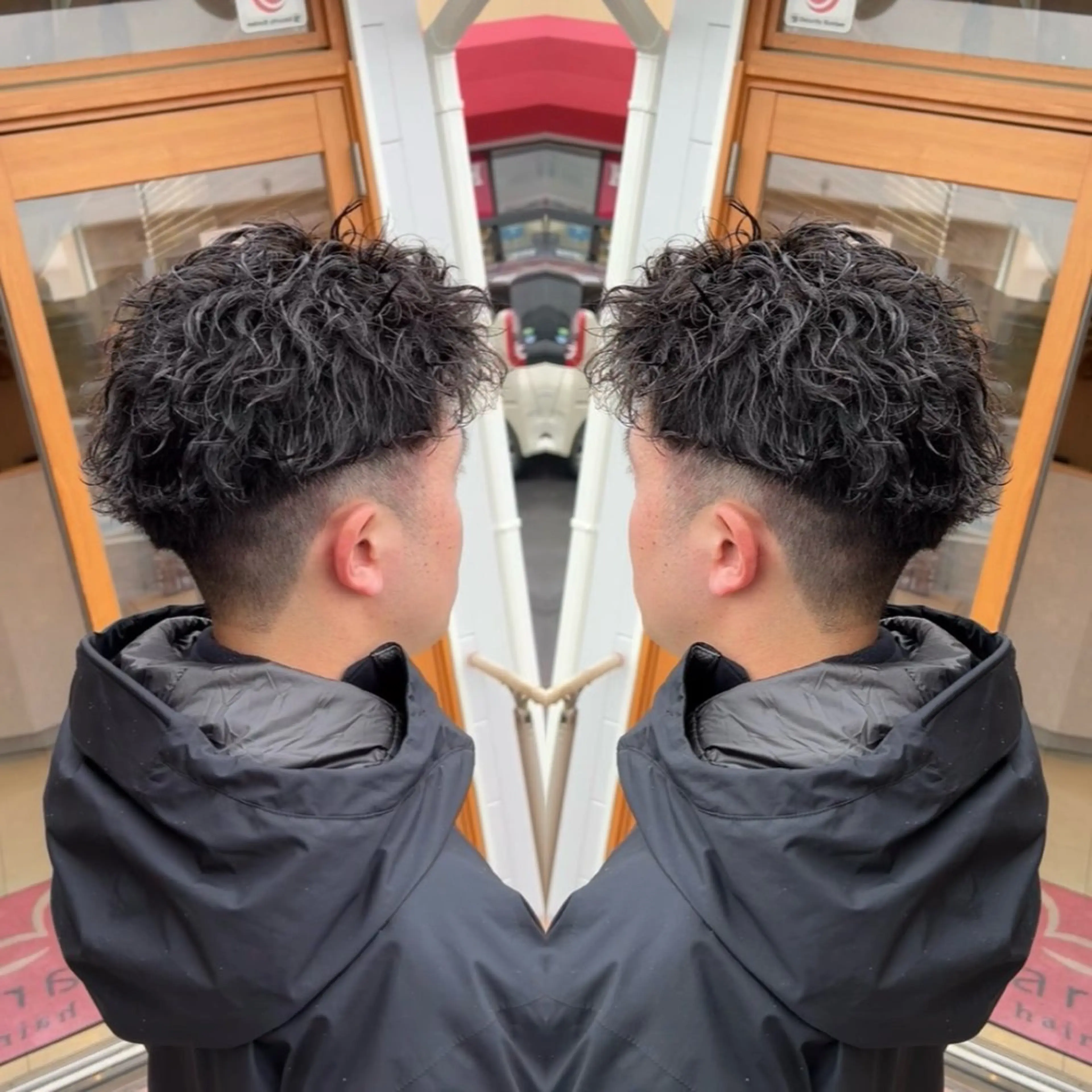 ショート パーマ 似合わせカット カット パーマ ZEAL SALON阿見店（ジールサロン）所属・KENTO 【茨城1の縮毛矯正】のヘアスタイル