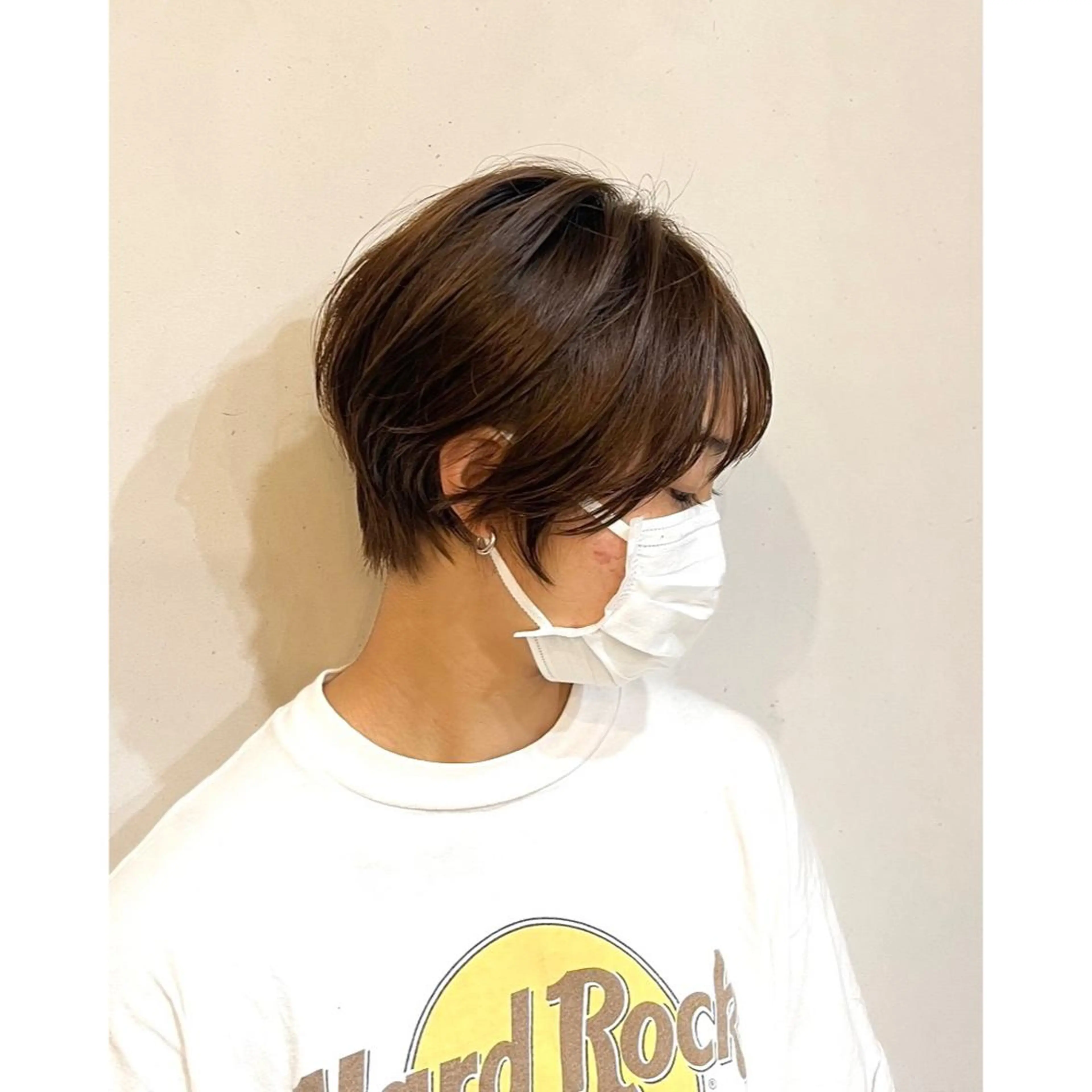ショート re.share所属・茅ヶ崎/ショートボブ /ハイトーン/片野のヘアスタイル