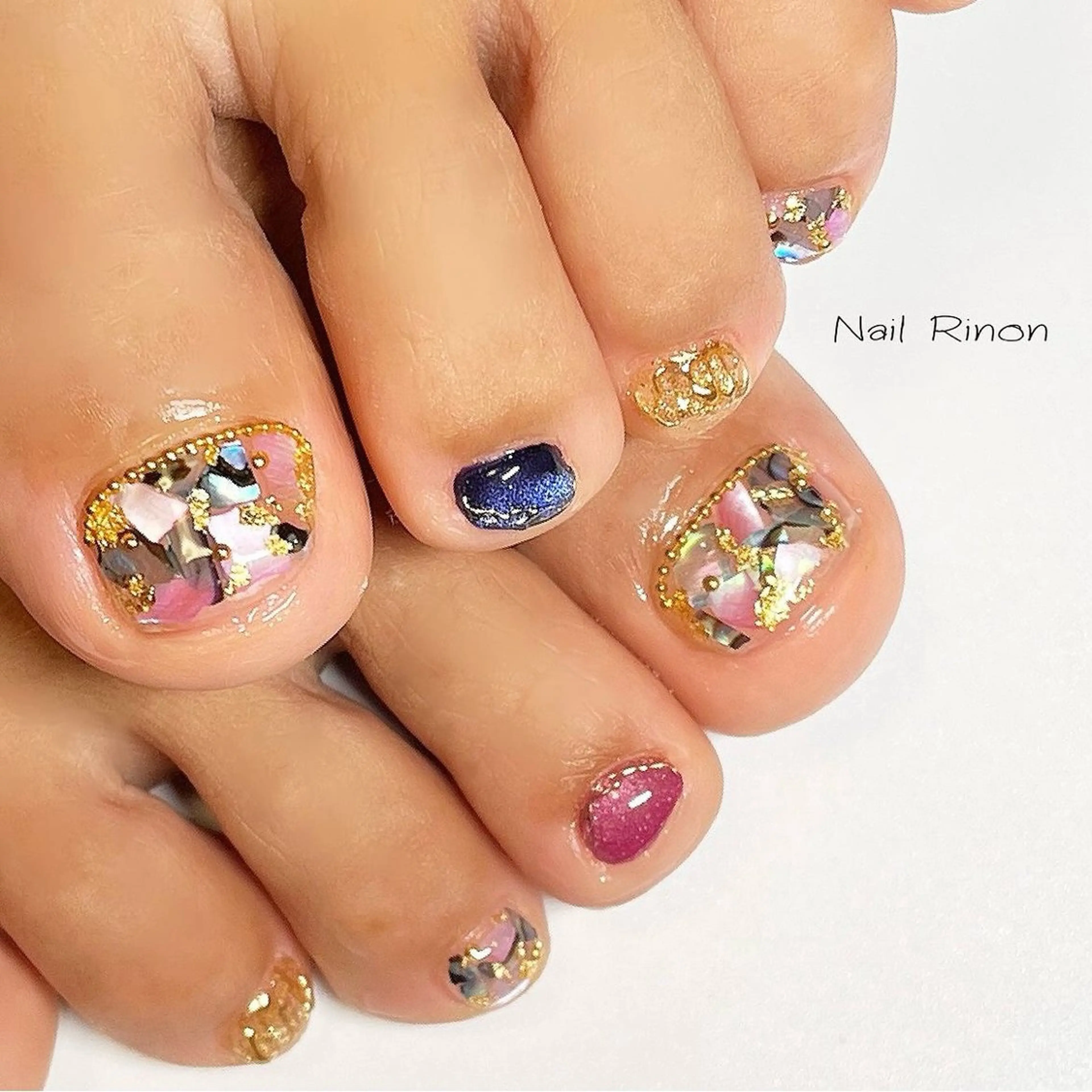 ネイル フットネイル Nail Rinonのネイルデザイン
