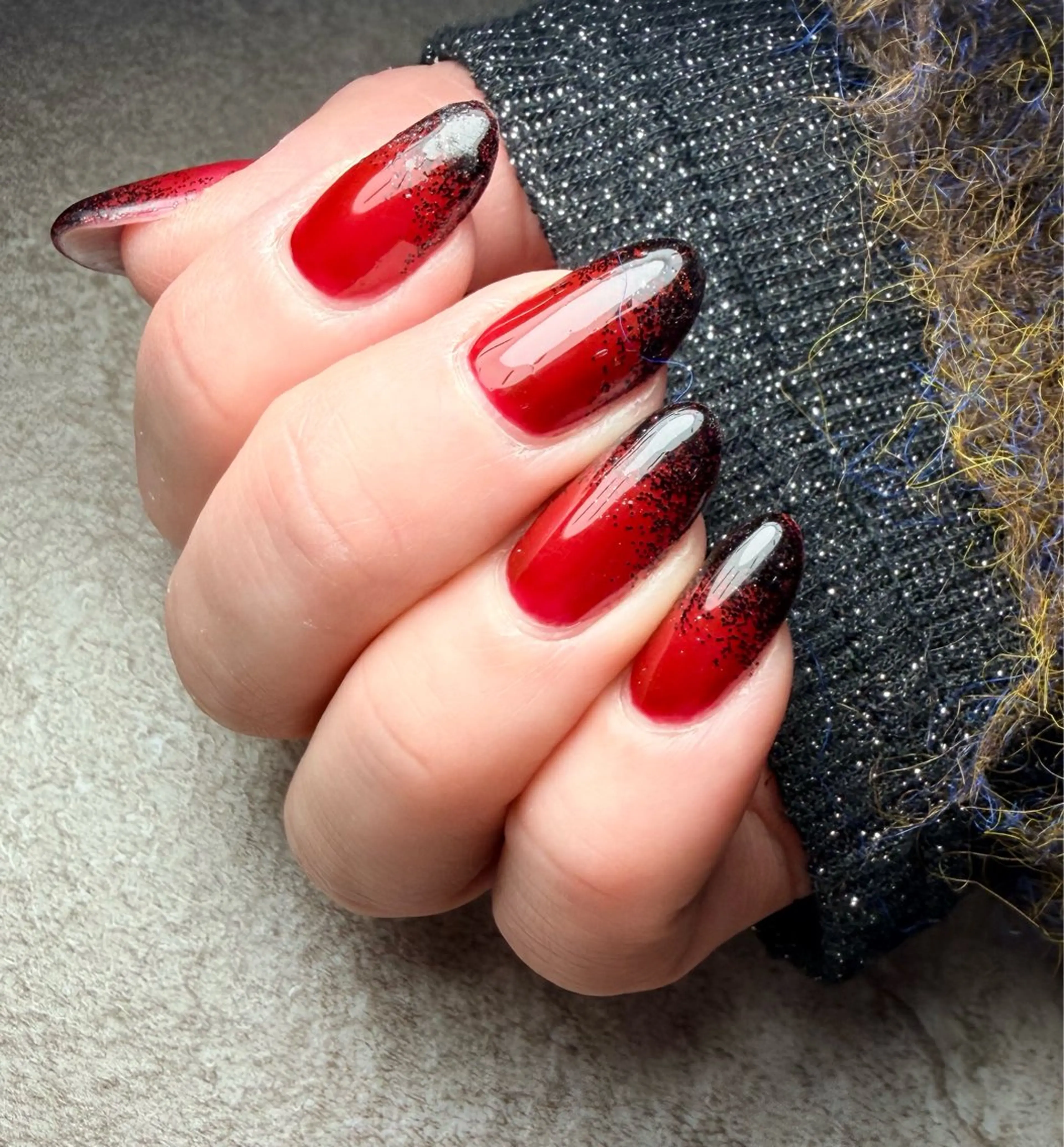 ラメ・グラデーション[オフあり]の写真