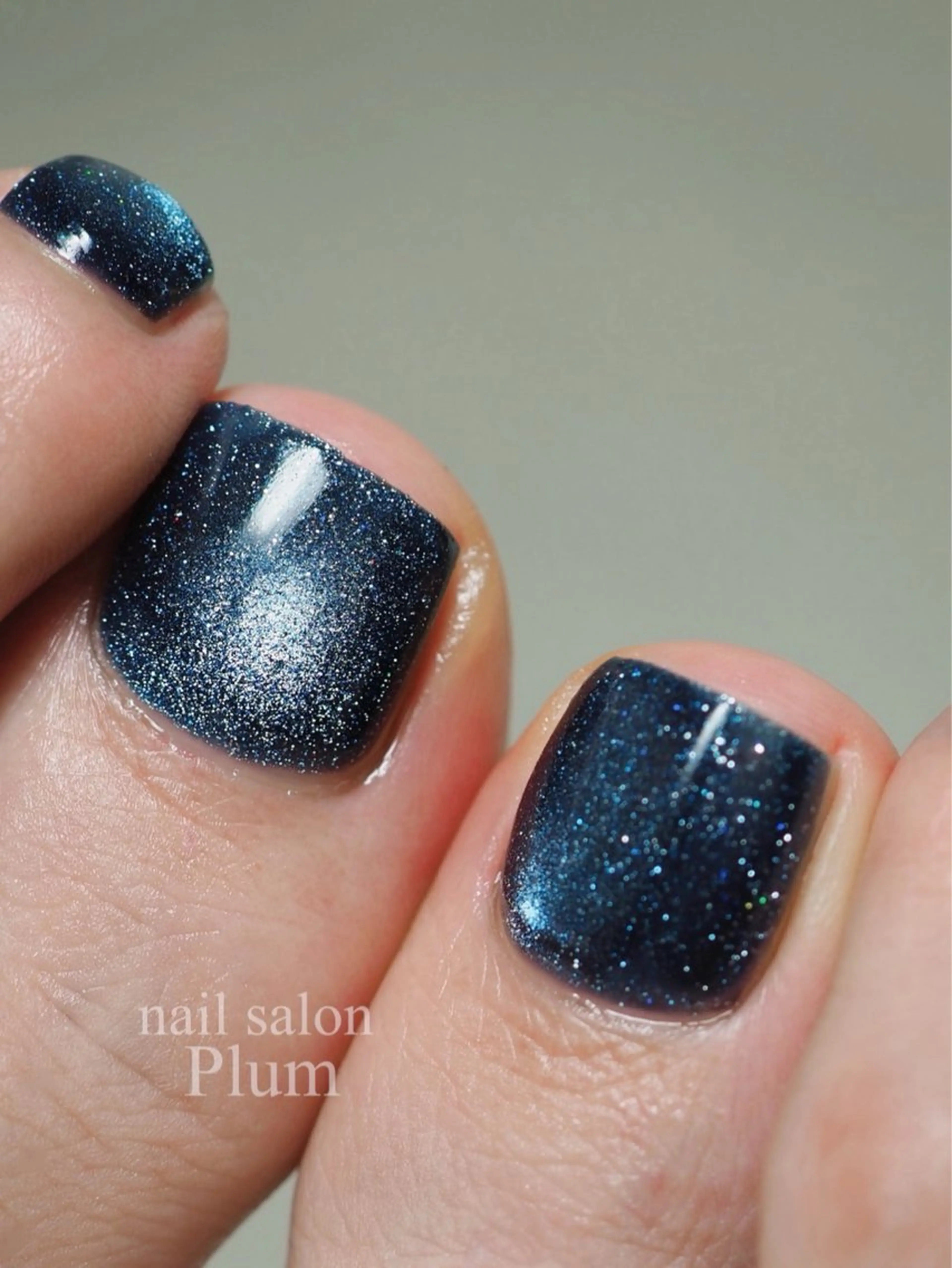 ネイル フットネイル マグネットネイル フットネイル Plum所属・Plum Kanaのネイルデザイン