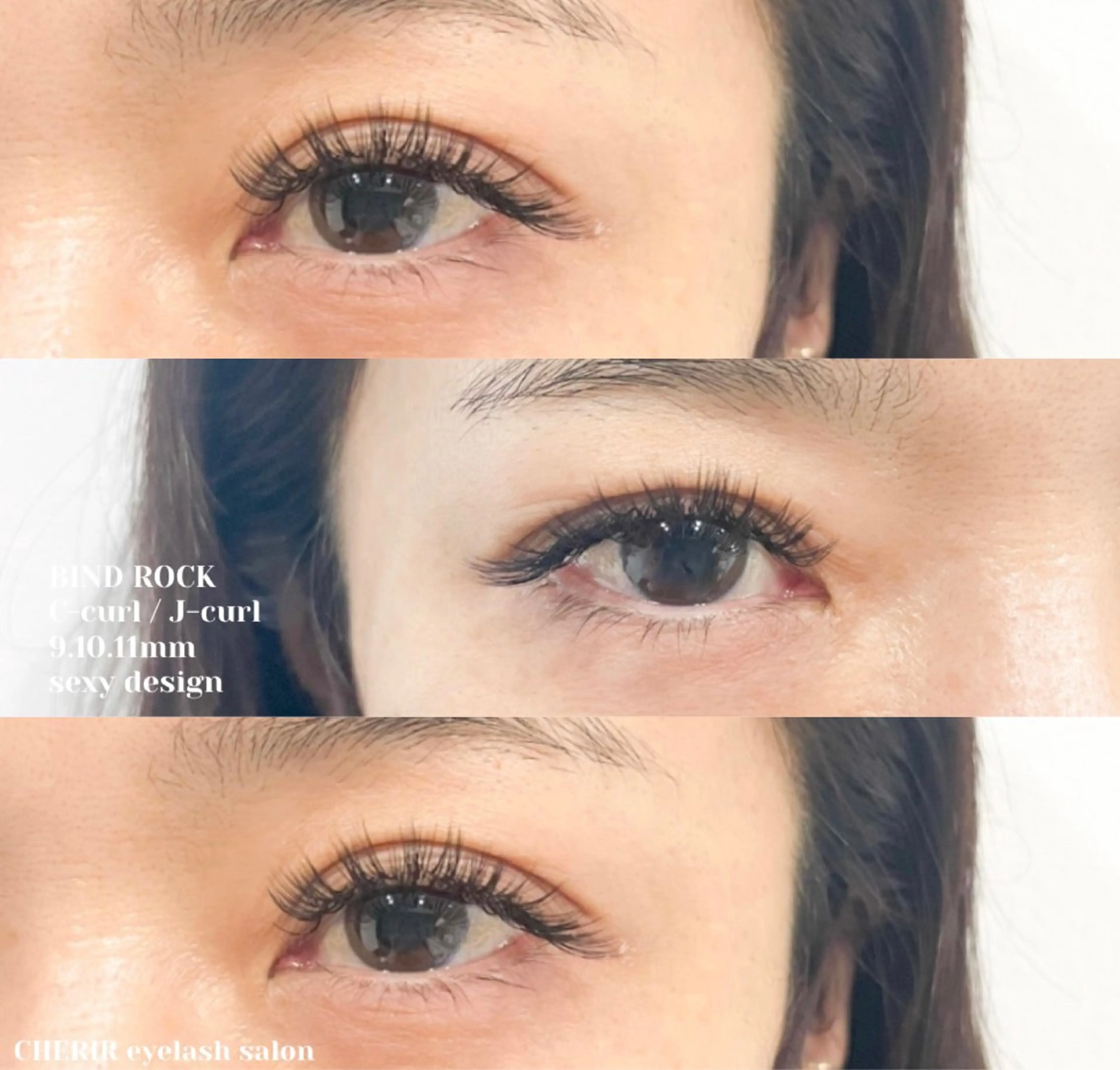 マツエク・マツパ CHERIR tanumaのマツエク・マツパデザイン