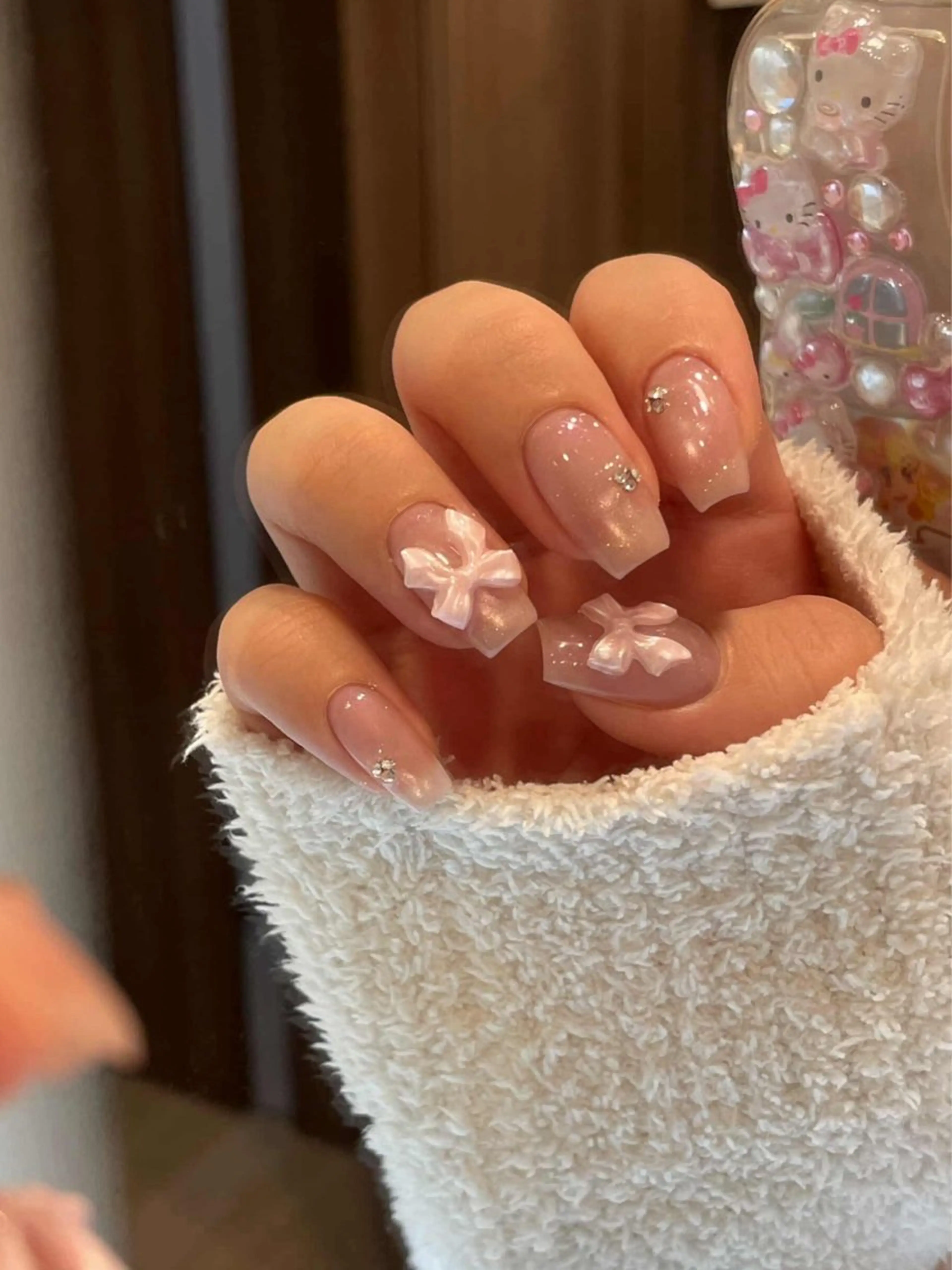 ネイル ハンドネイル dimples yuki🎀 ꒷꒦♡のネイルデザイン