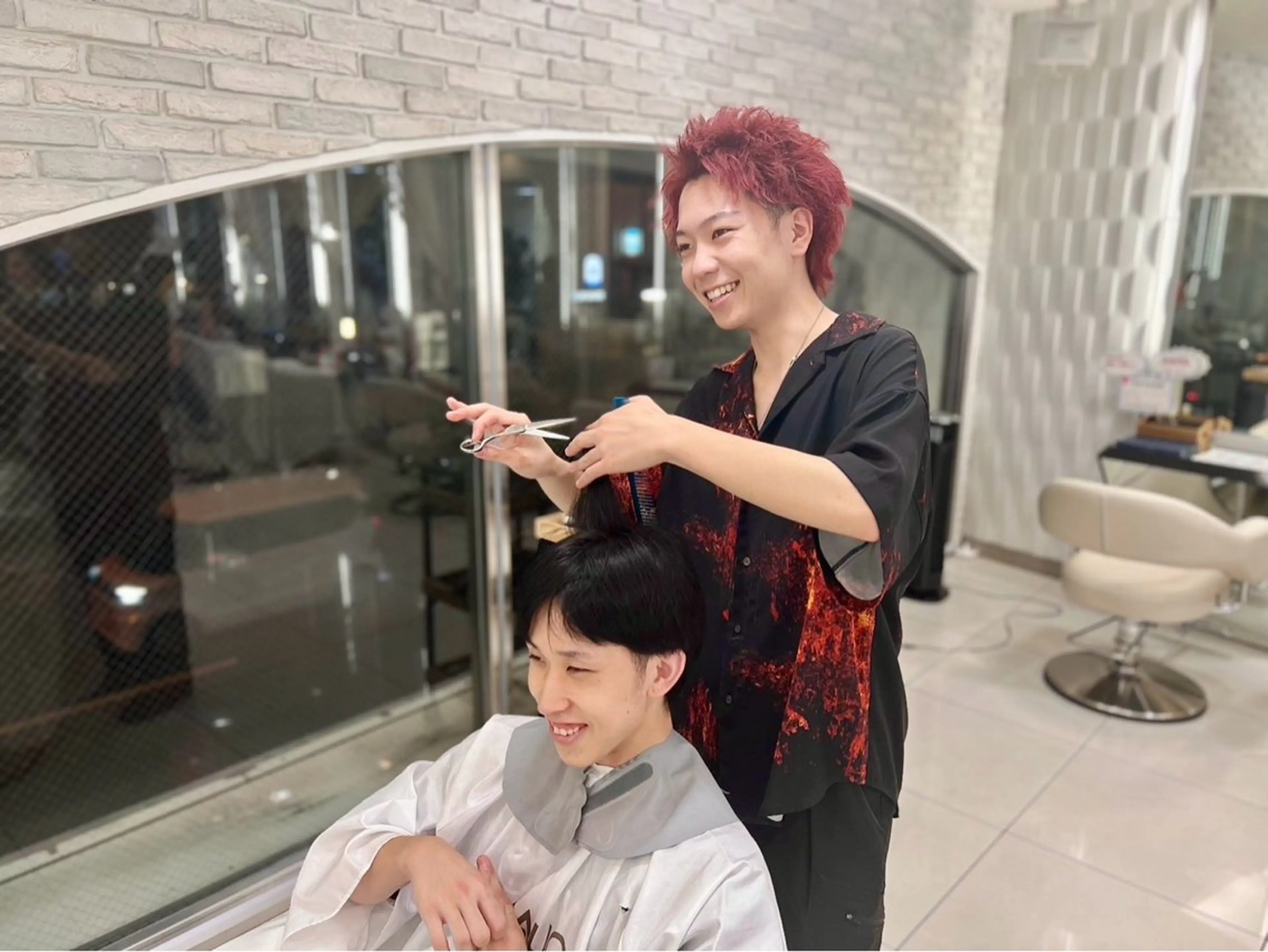 ショート メンズ カット メンズ特化/パーマ/ 髪質改善　高野奨馬のヘアスタイル