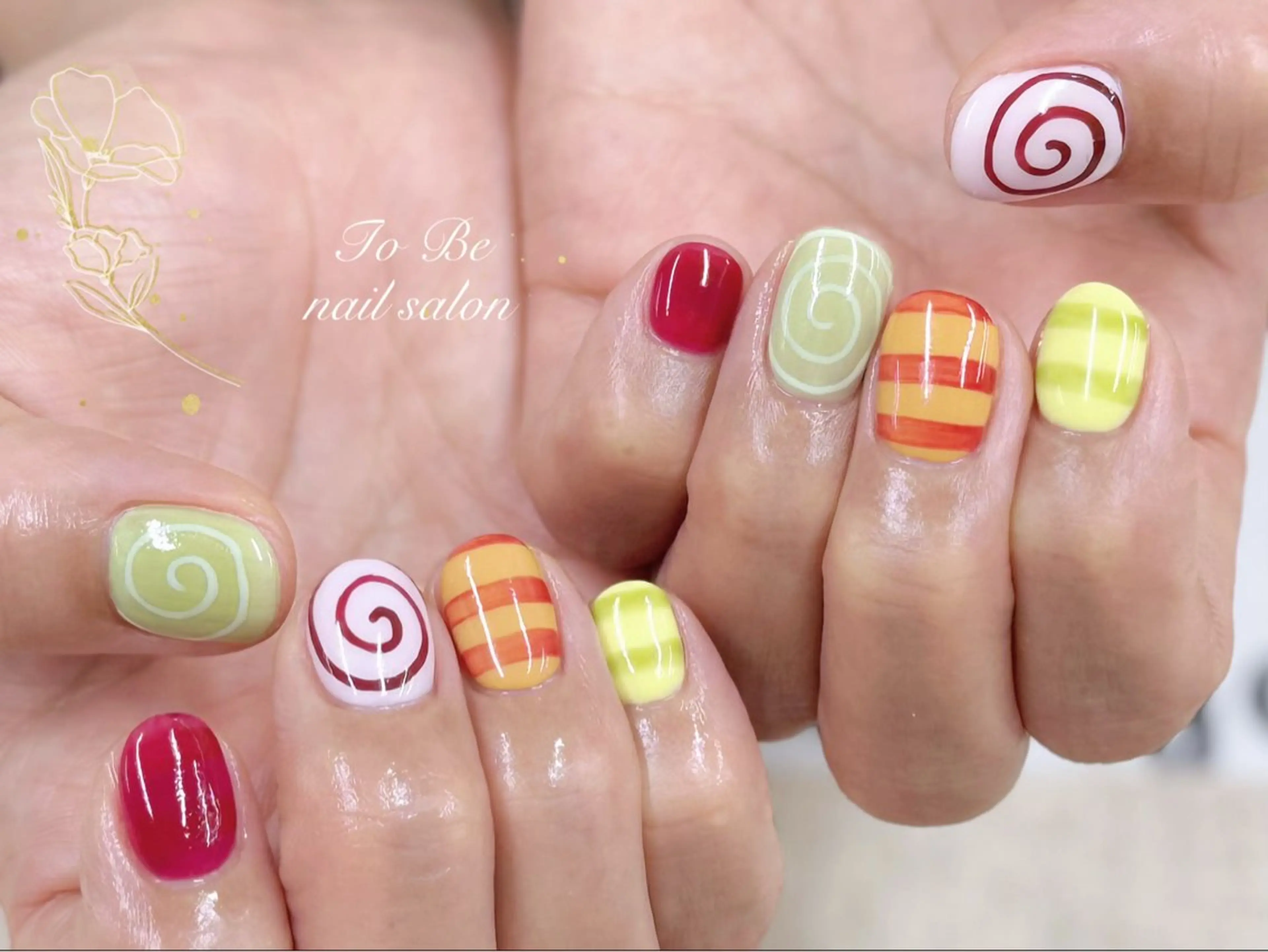 ネイル ハンドネイル Nail Salon To Be珈月のネイルデザイン