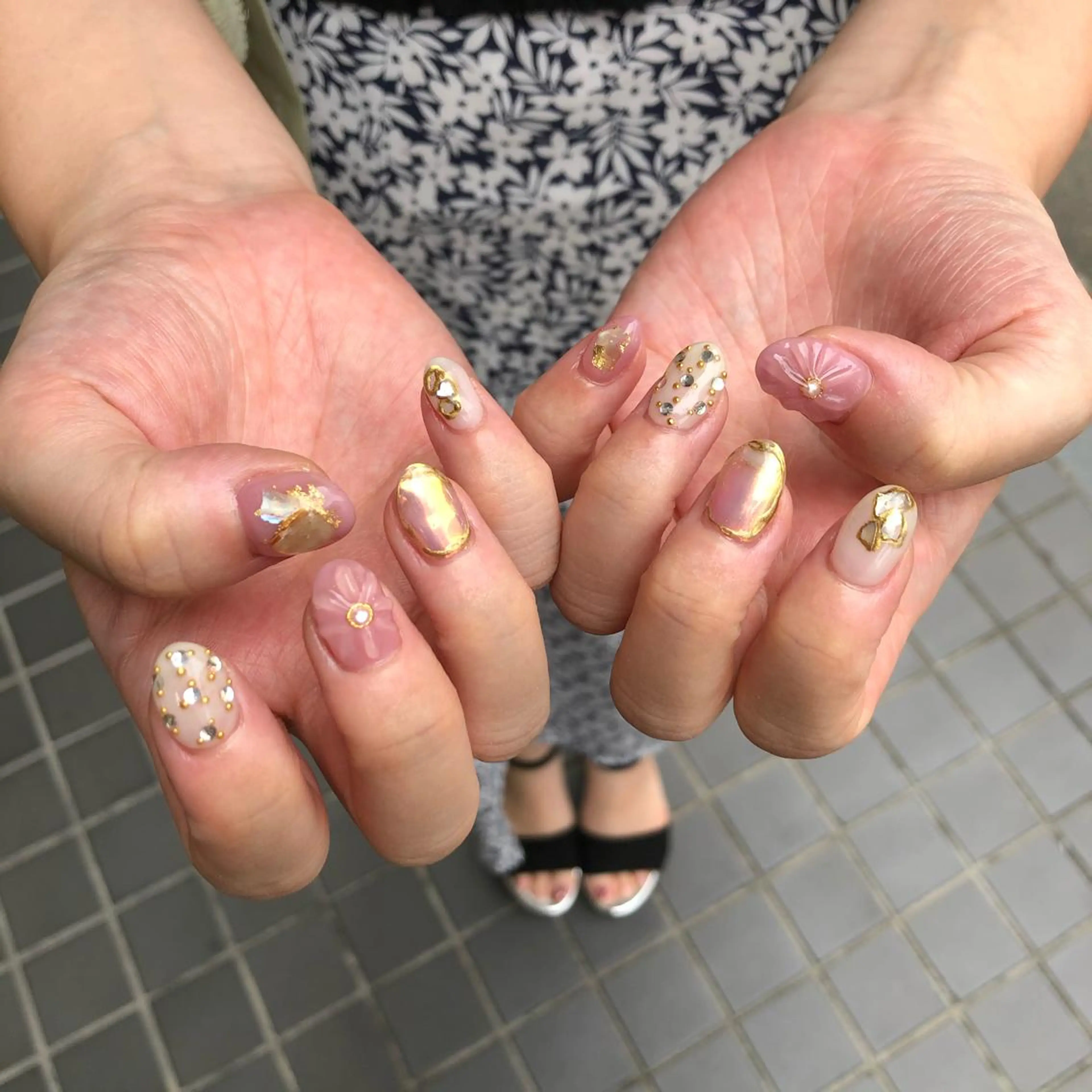 ネイル 河野 弥月のネイルデザイン