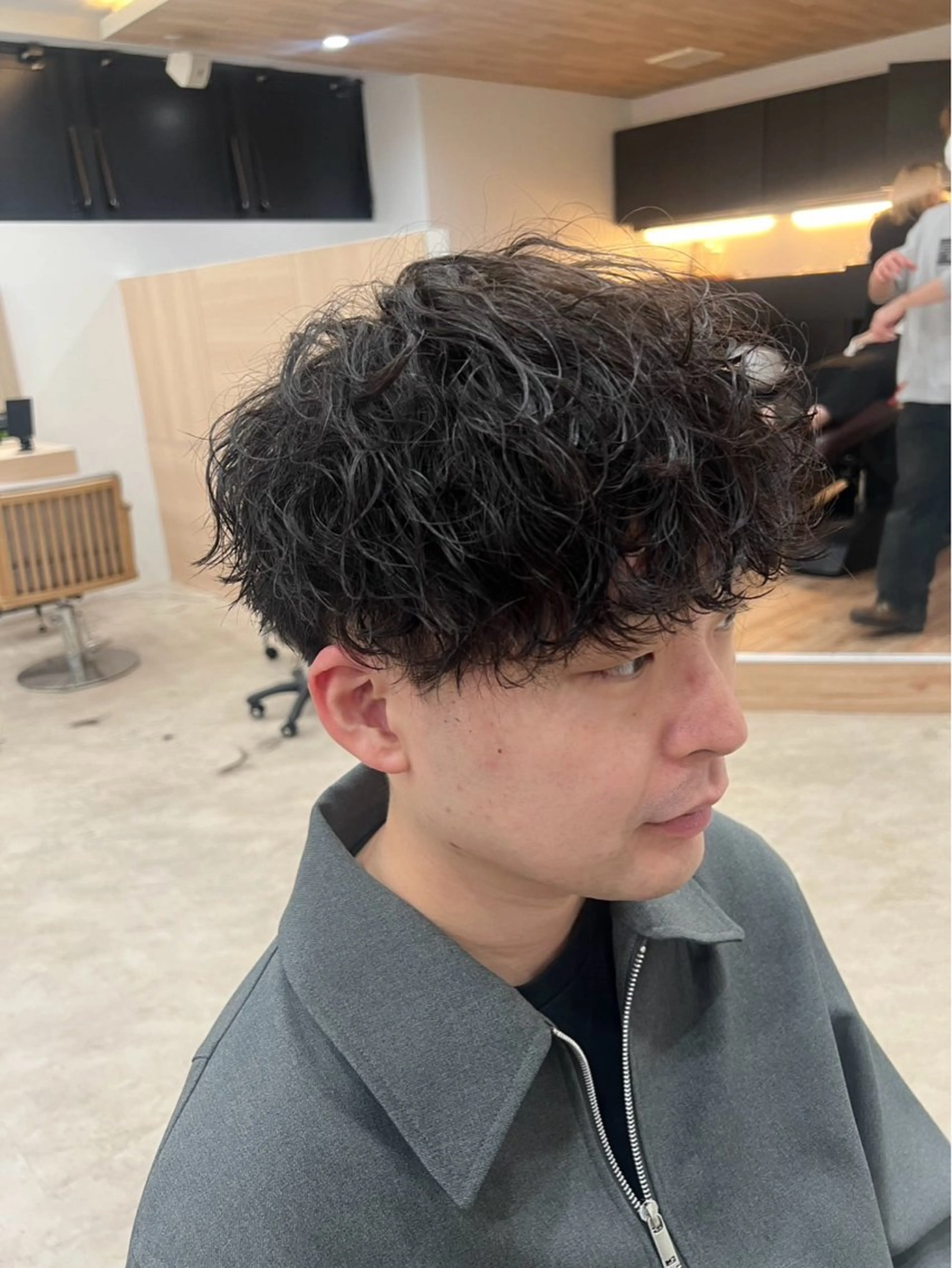 パーマ メンズ カット パーマ 大瀧 聖也 /パーマ/艶髪カラーのヘアスタイル