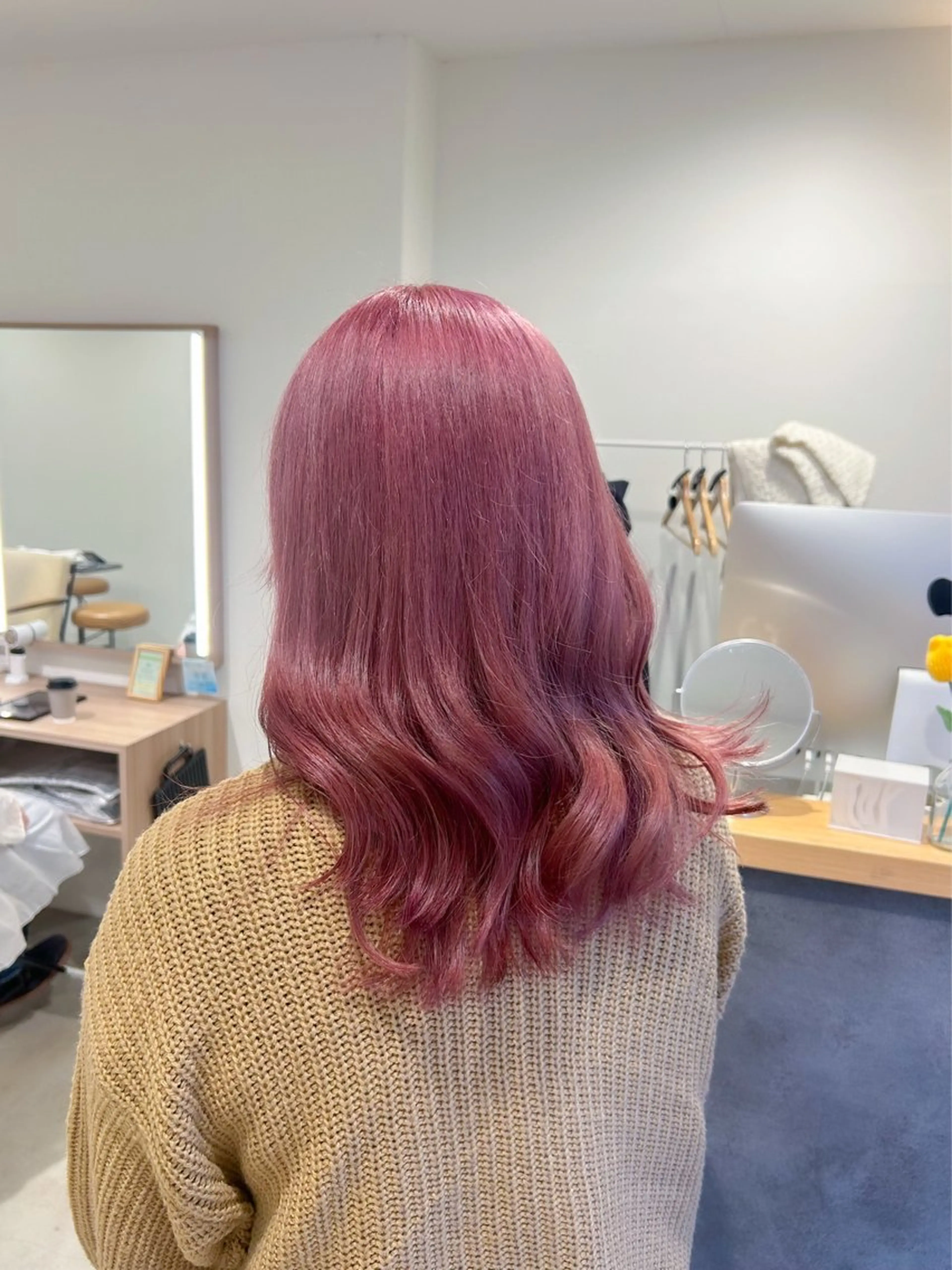 ロング カラー カット ヘアカラー トリートメント 🎀透明感カラー🎀 mikaのヘアスタイル