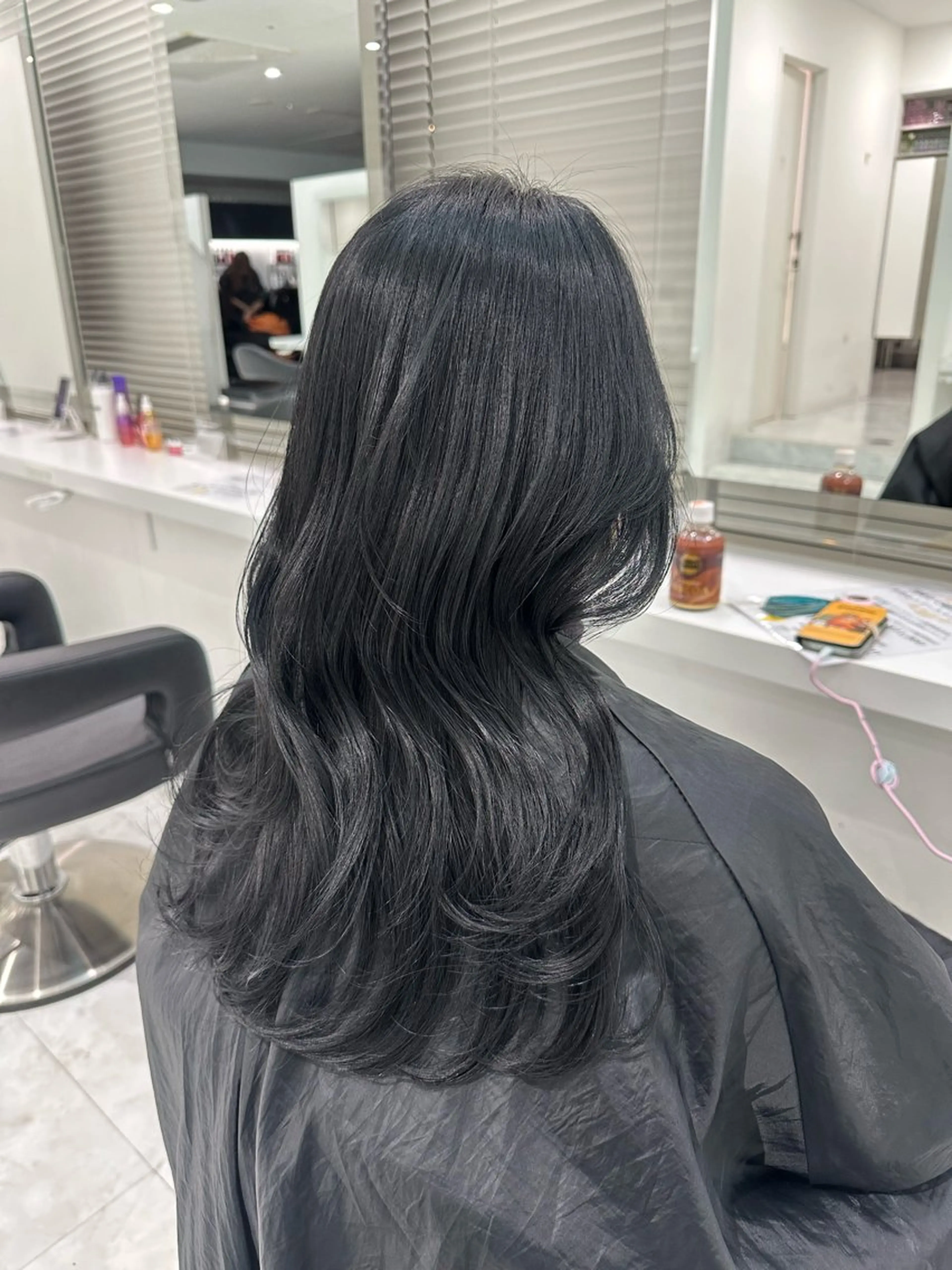 ロング カラー ケアカラー ロング カット ヘアカラー ヘアセット 🐺メンズパーマ マッシュ　あさひ🐺のヘアスタイル