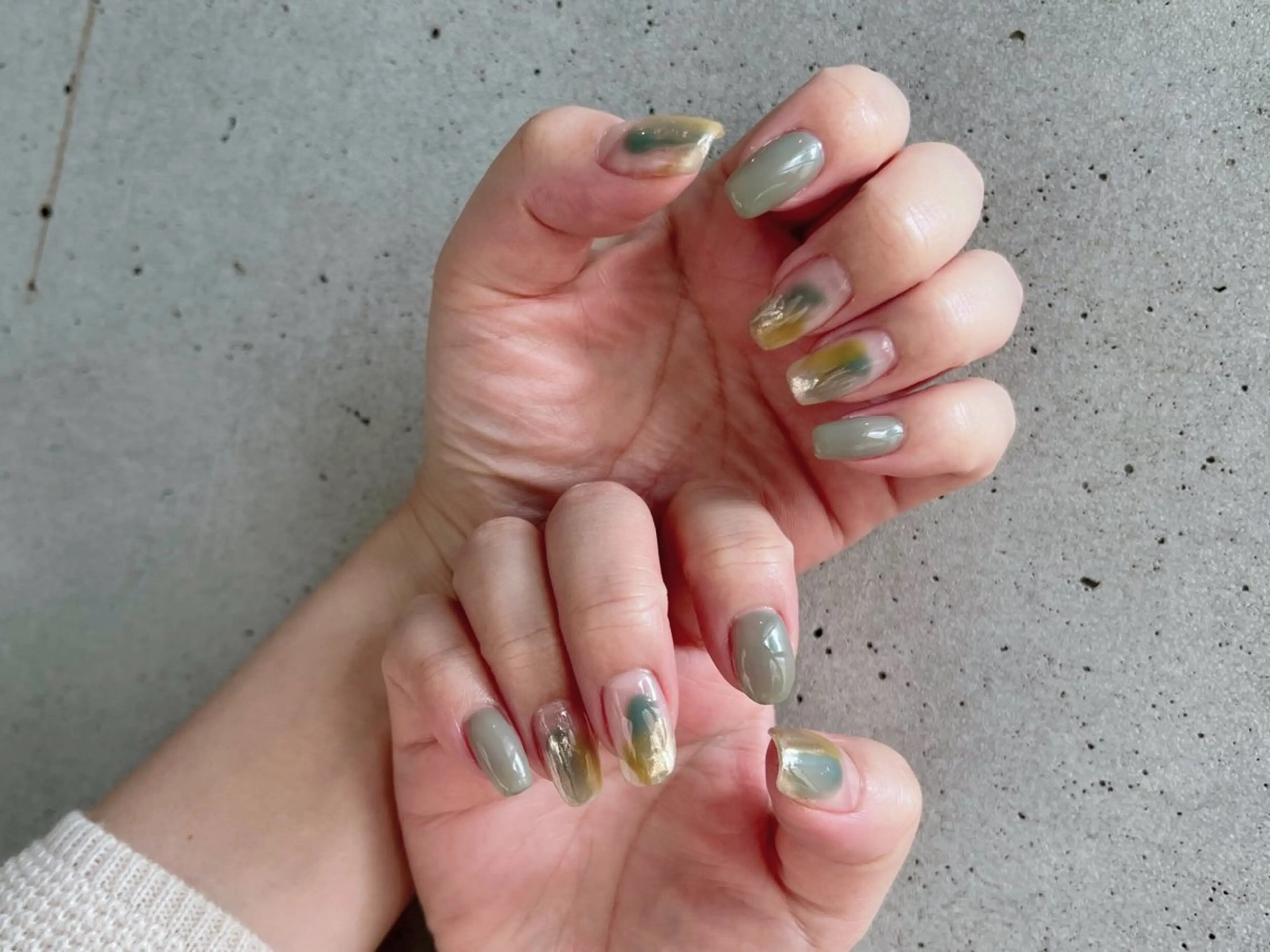 ネイル ハンドネイル NAIL&EYELASH AMULET 柳津店【アミュレット】所属・AMULET nail♡RISAのネイルデザイン