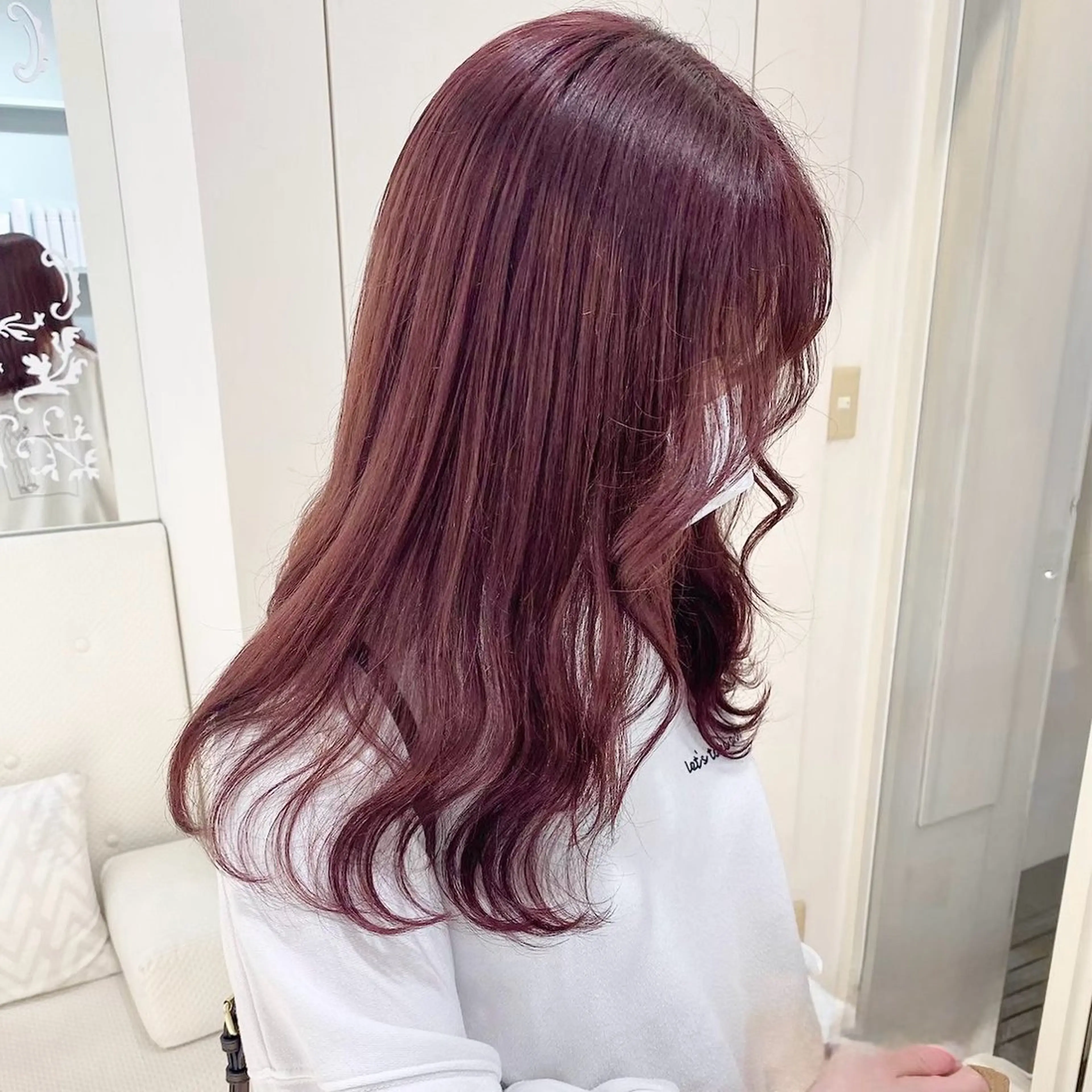 ミディアム カラー ヘアカラー ParveMix￤ 大賀さつき🍨🤍のヘアスタイル