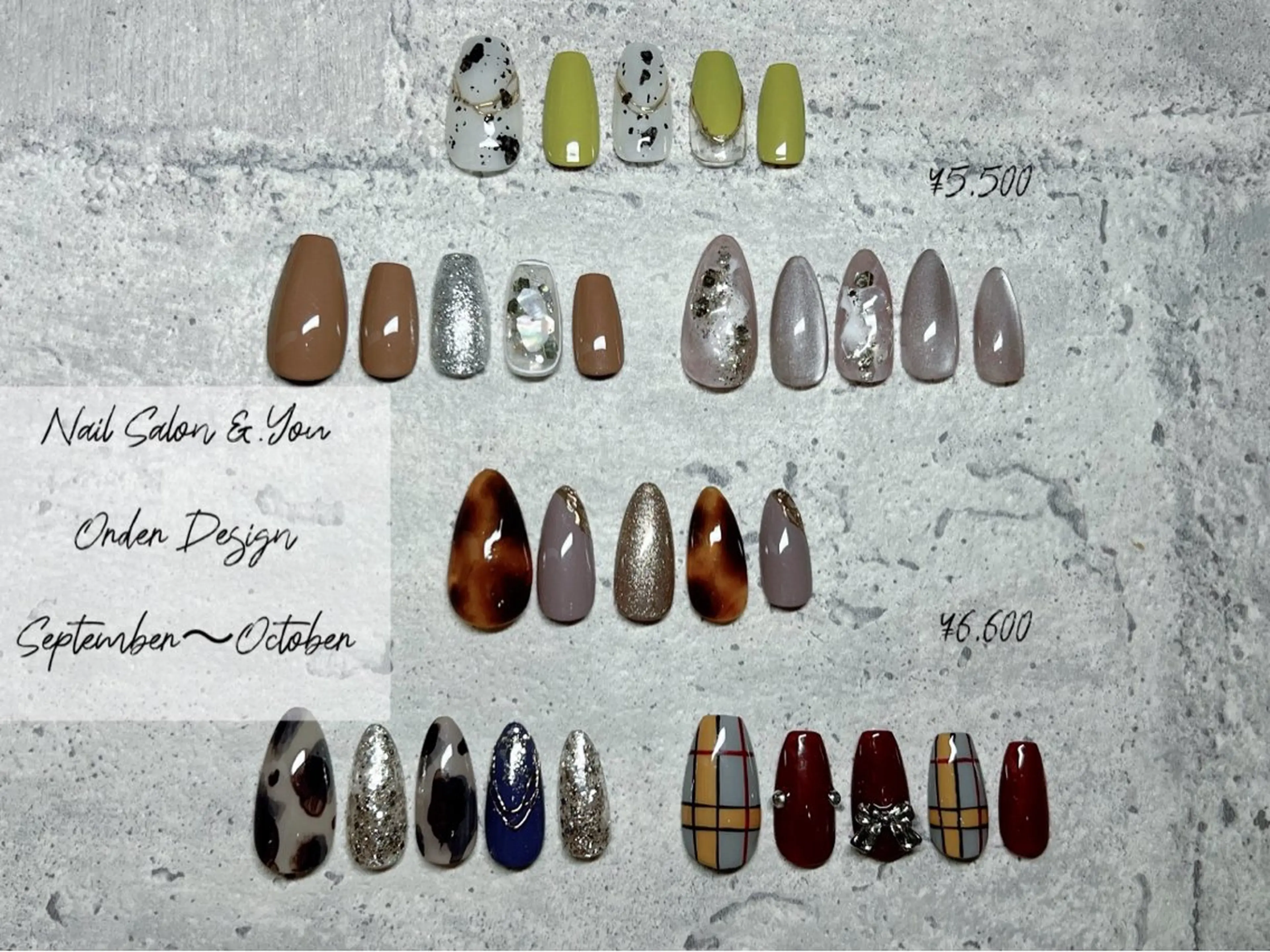 ネイル Nail Salon &.Youのネイルデザイン