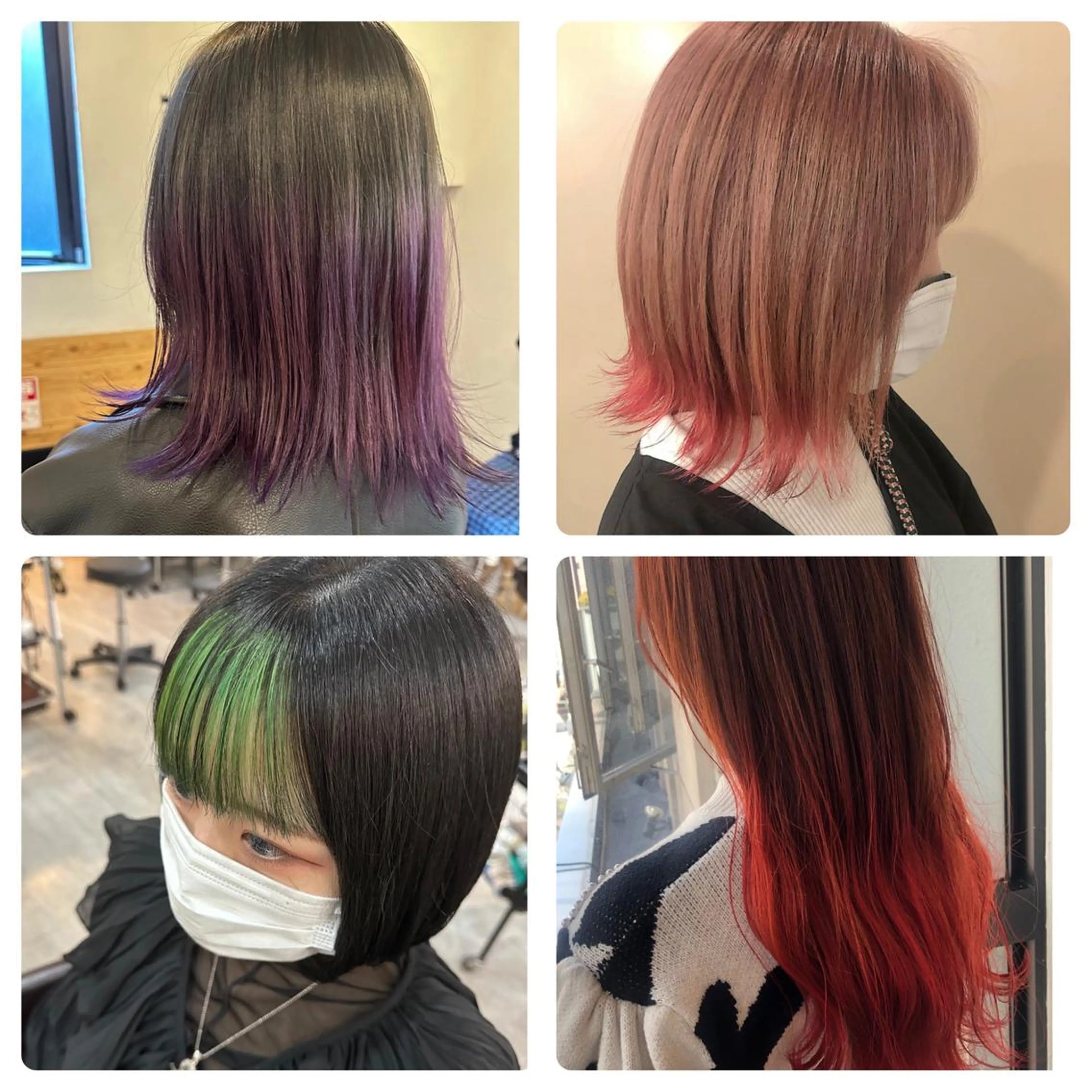 ミディアム カット ヘアカラー トリートメント ヘアセット 髪質改善＆ブリーチ 伊勢　祐一郎のヘアスタイル