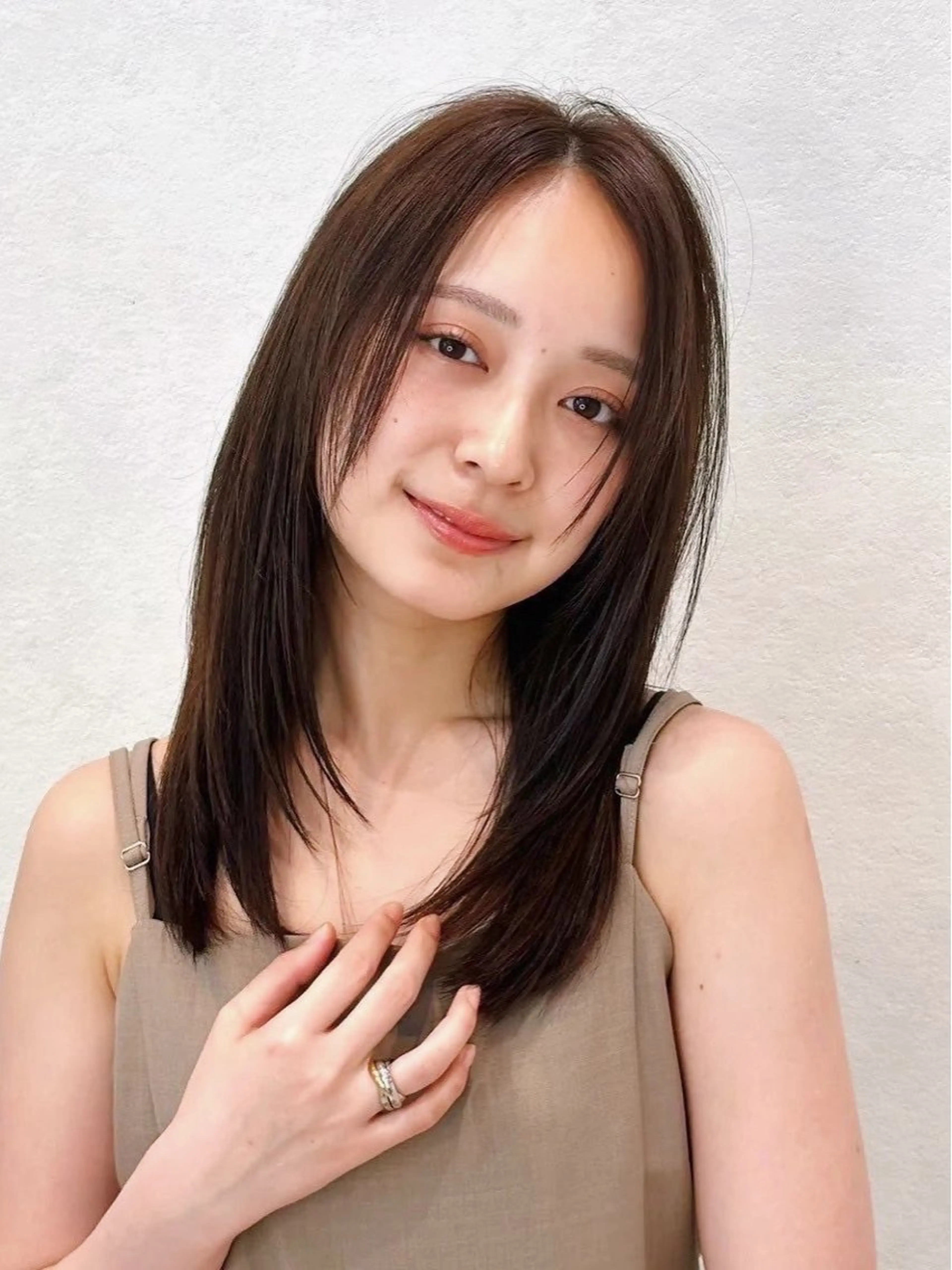 セミロング カラー パーマ 💍🧸カラーモデル 募集中🧸💍のヘアスタイル