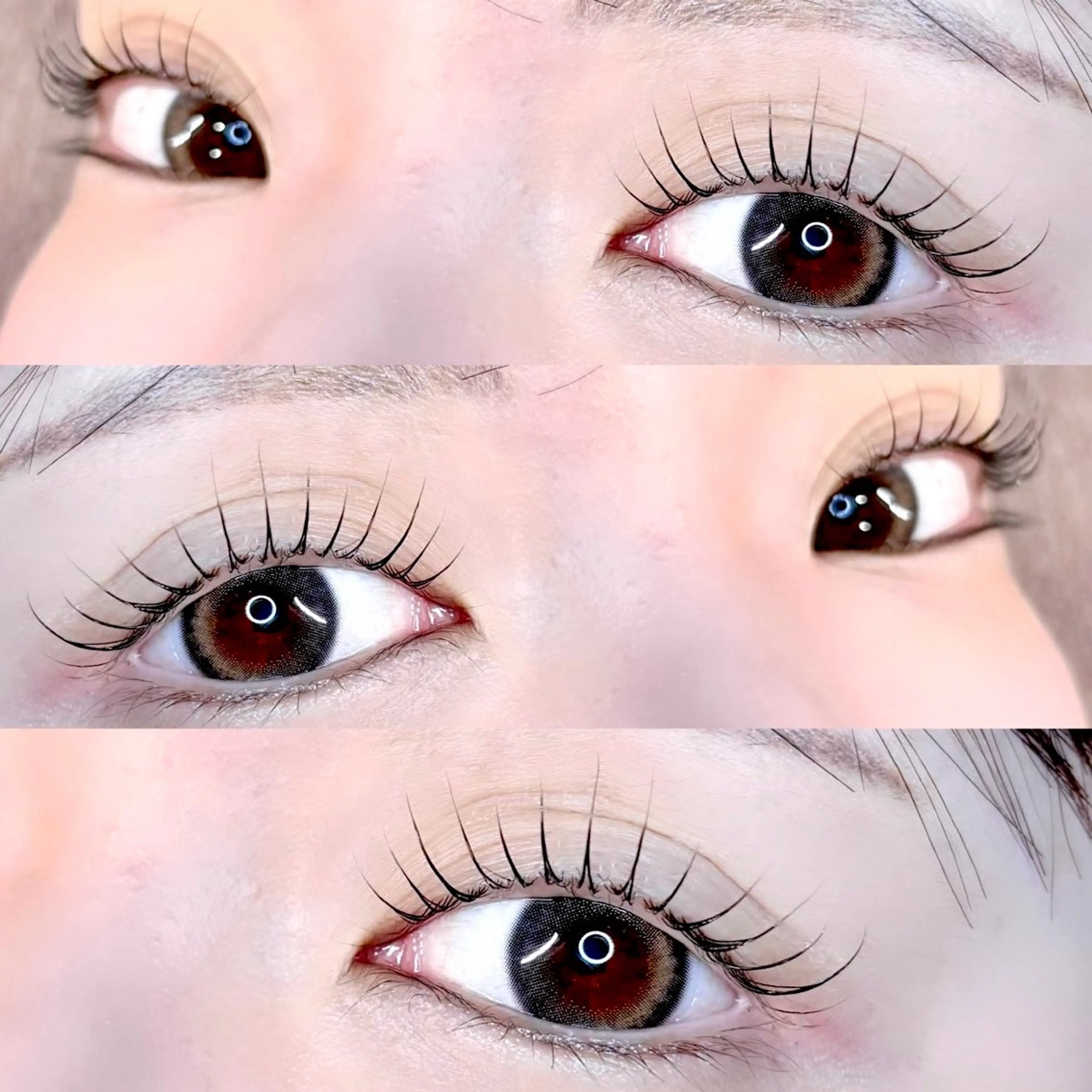 マツエク・マツパ バインドロック フラットラッシュ パリジェンヌラッシュリフト まつげパーマ 下まつげエクステ マツパ fein. mizuki🌙のマツエク・マツパデザイン