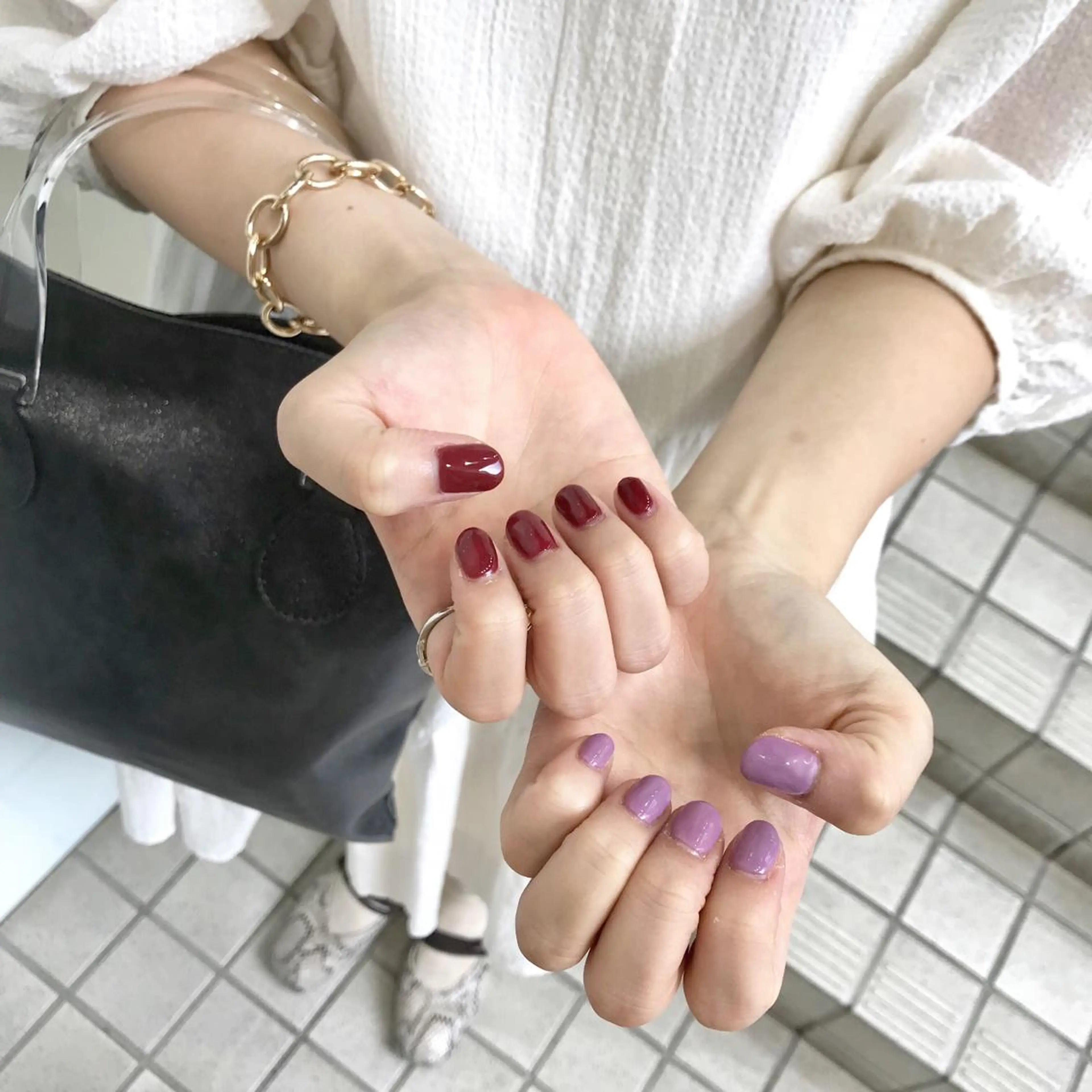 ♡爪に優しいパラジェルネイル(ワンカラー)♡の写真