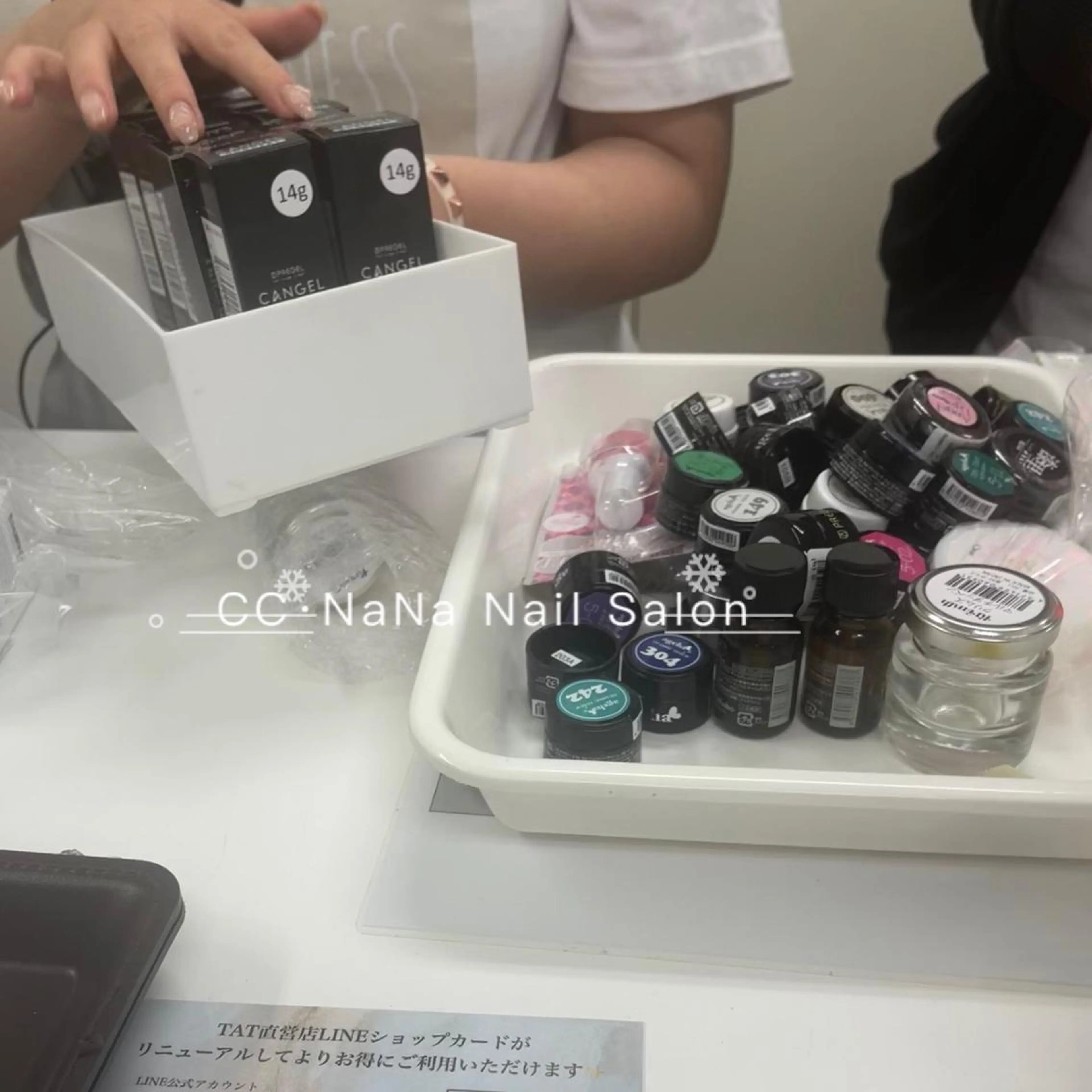 ネイル 💎CC・NaNa 韓国風ネイル🌙Cのネイルデザイン