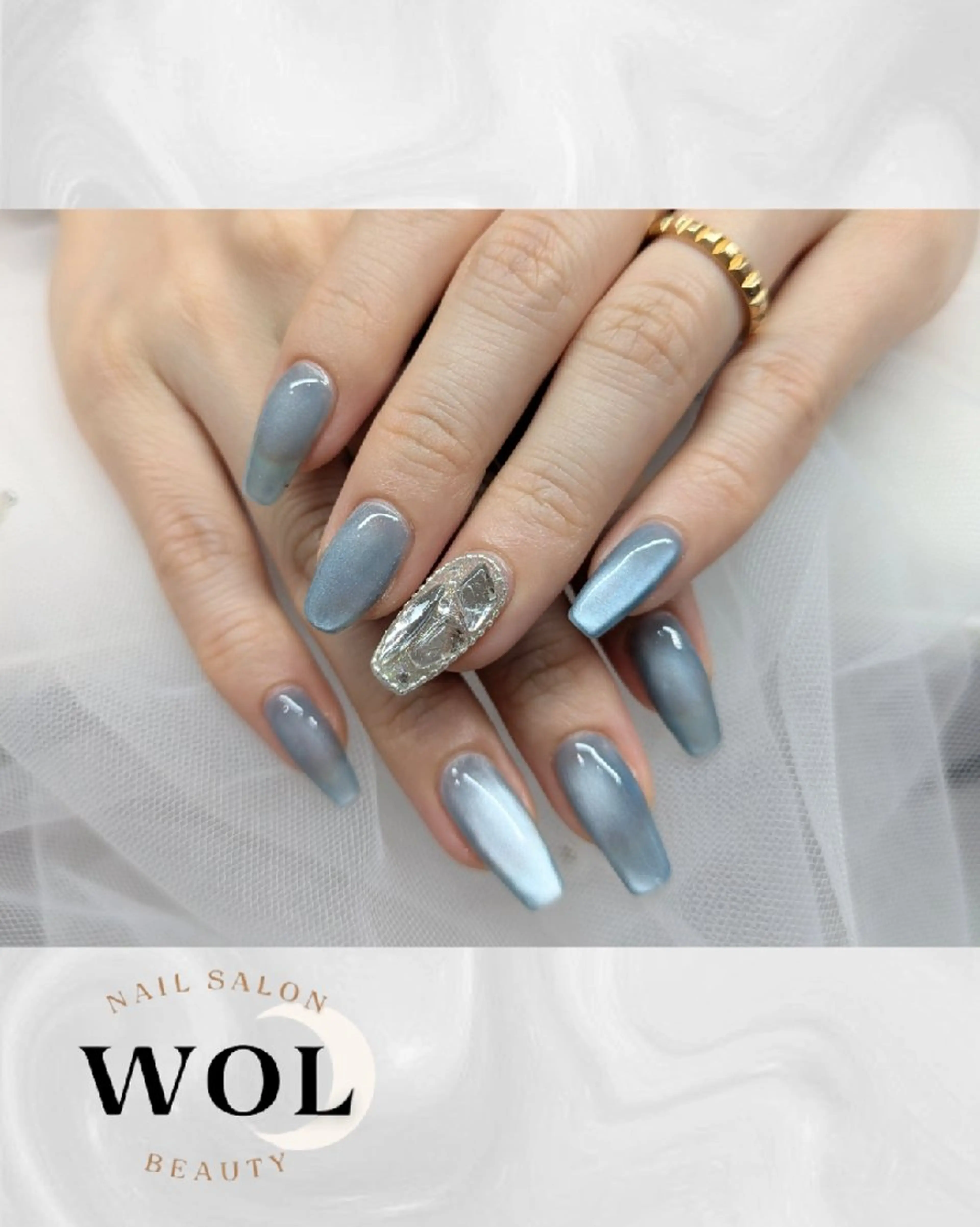 ネイル ハンドネイル nailsalon🌙WOL所属・WOL🌙 momokoのネイルデザイン