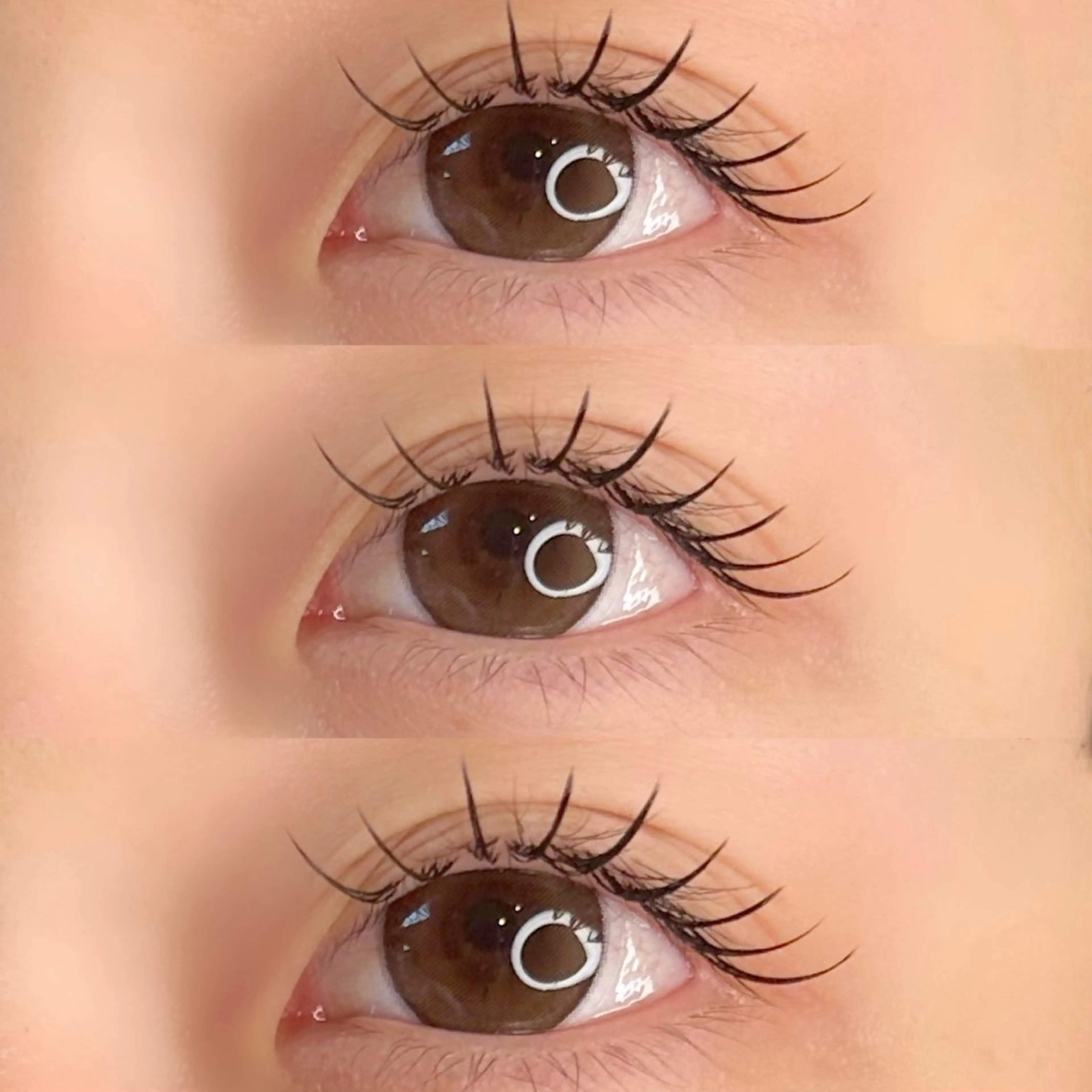 💜パリエク80​〜​100本💜LEDエクステ⭐️束感🫧指名料込みの写真