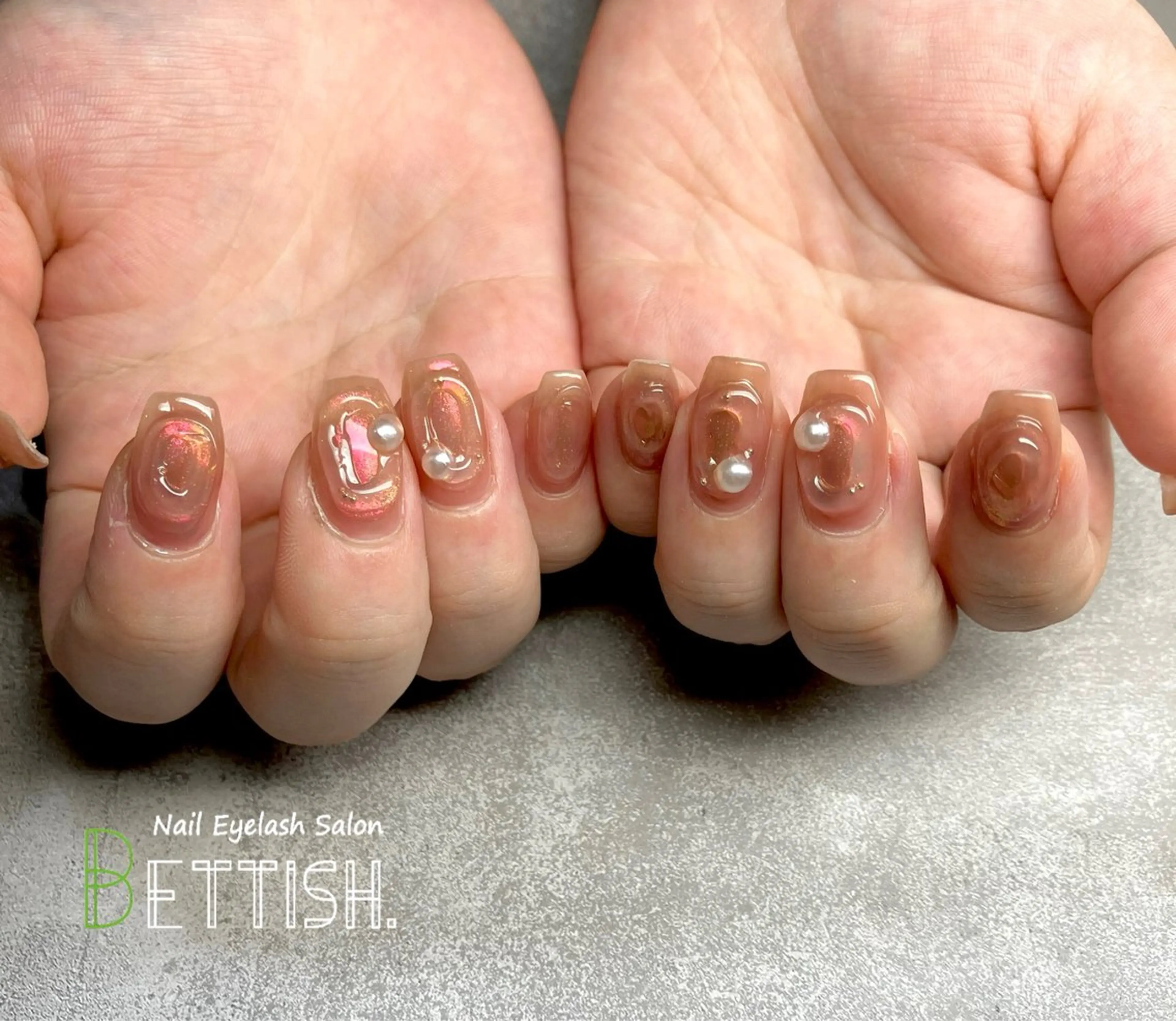 ネイル ピンク ハンドネイル BETTISH. KUMIKO☺︎︎のネイルデザイン