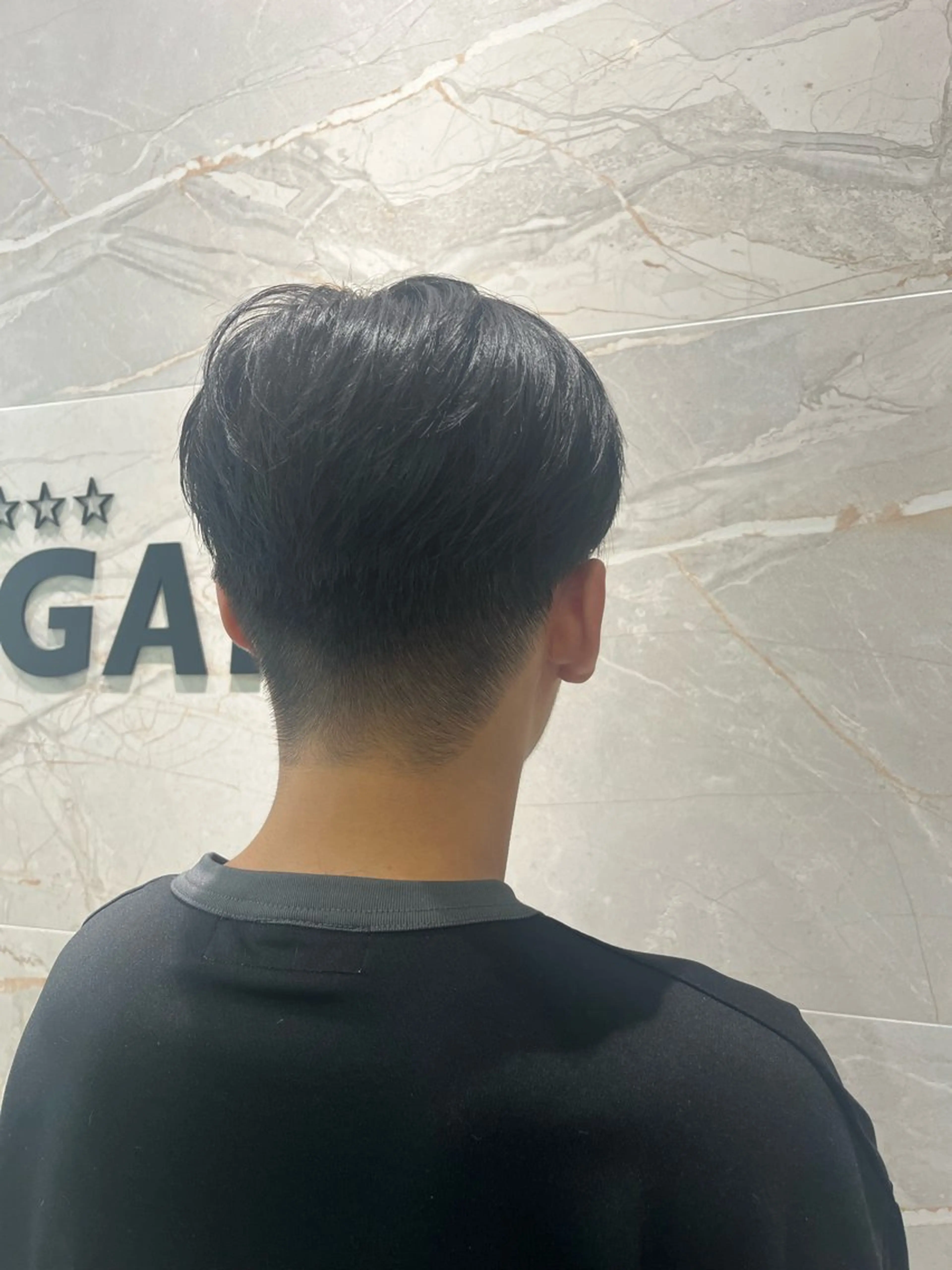 ショート メンズ カット メンズパーマモデル ／浅野未来🌼.*のヘアスタイル