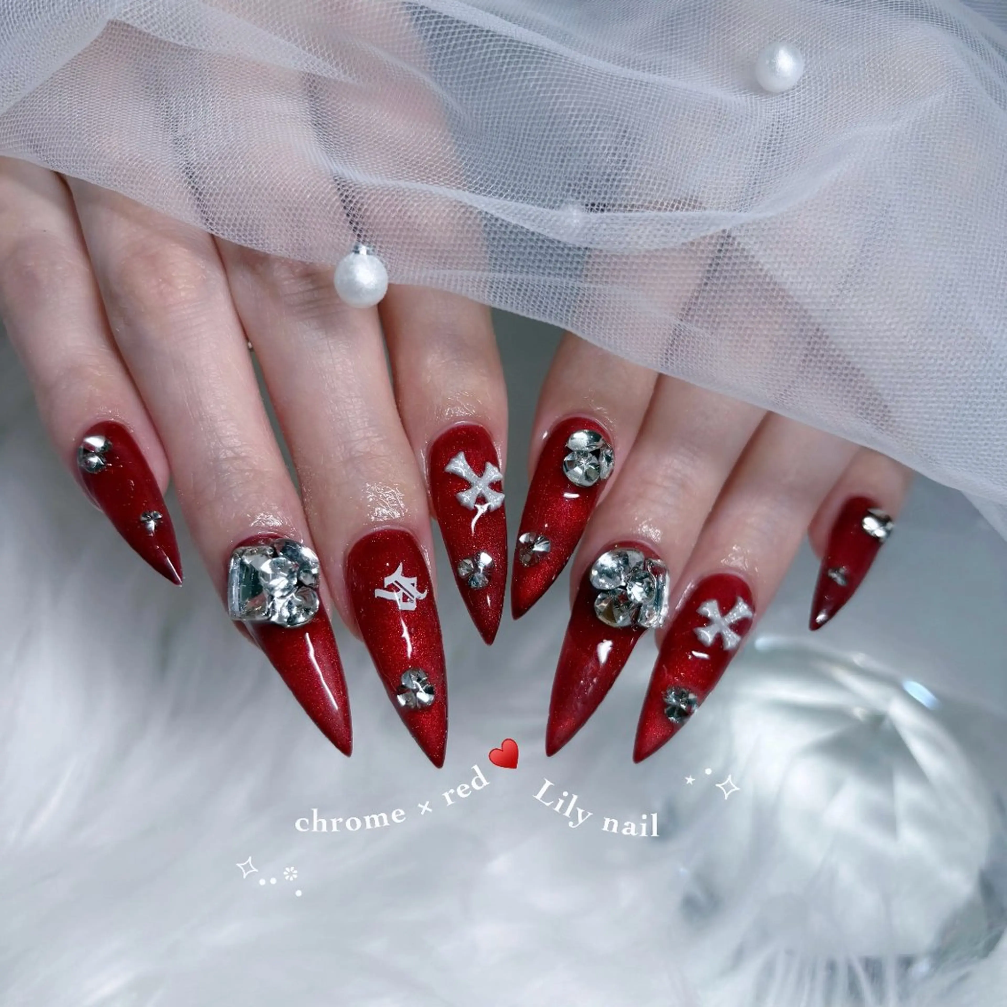 ネイル ハンドネイル kitty nail所属・Lily nailのネイルデザイン