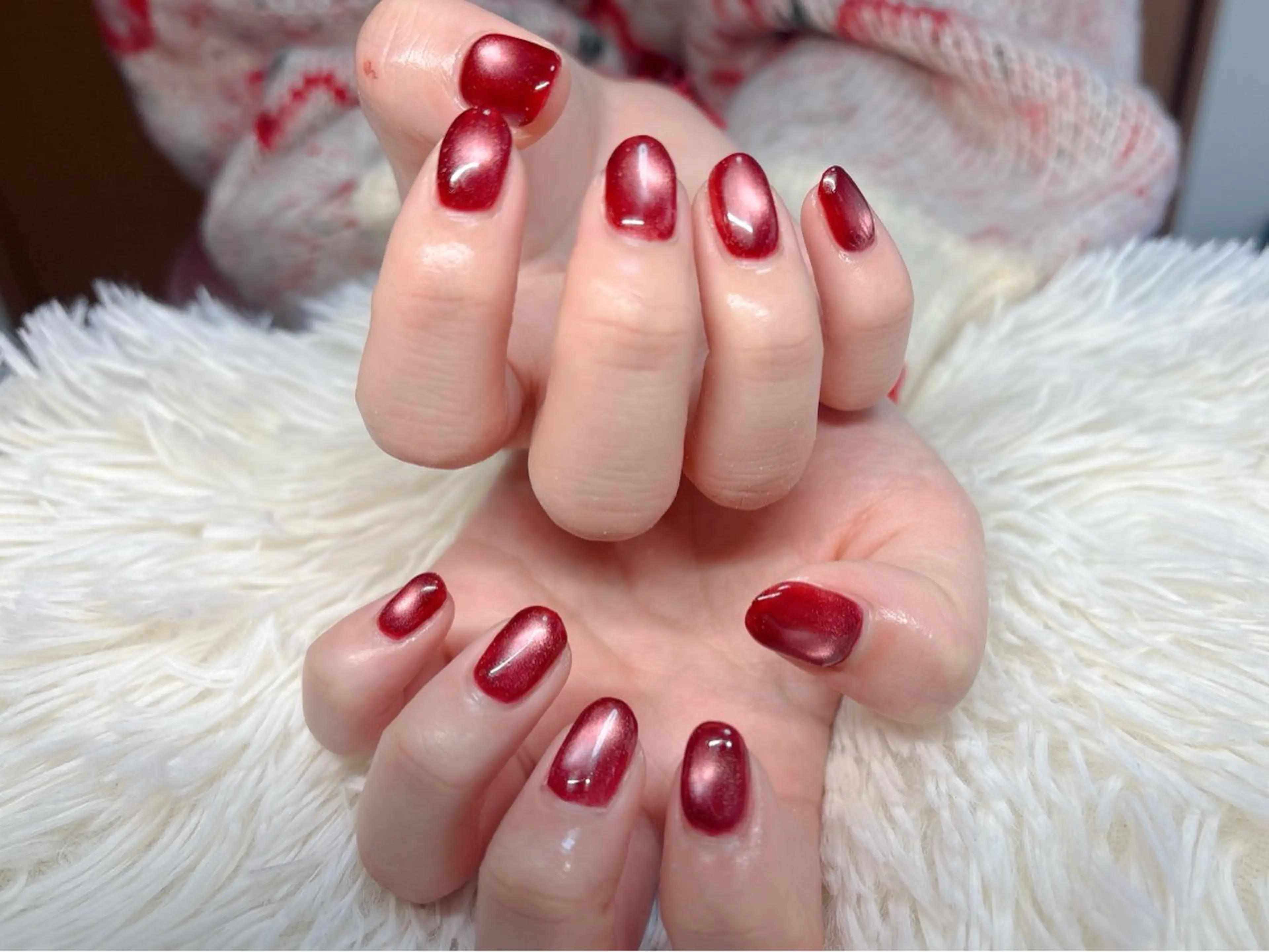 ネイル ハンドネイル パッチリオメメ Lianaのネイルデザイン