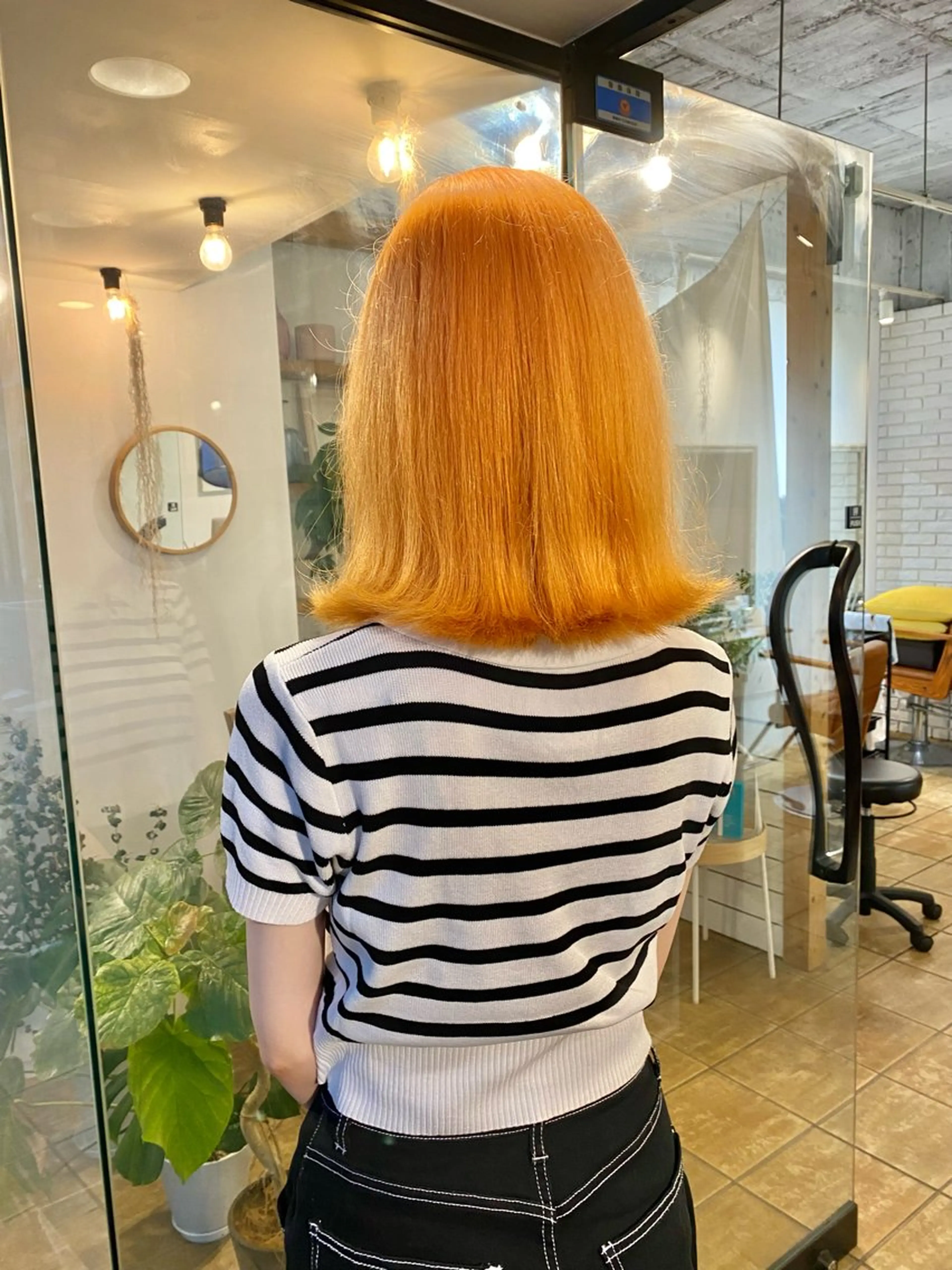 ミディアム カラー Joule銀座 石山あやのヘアスタイル