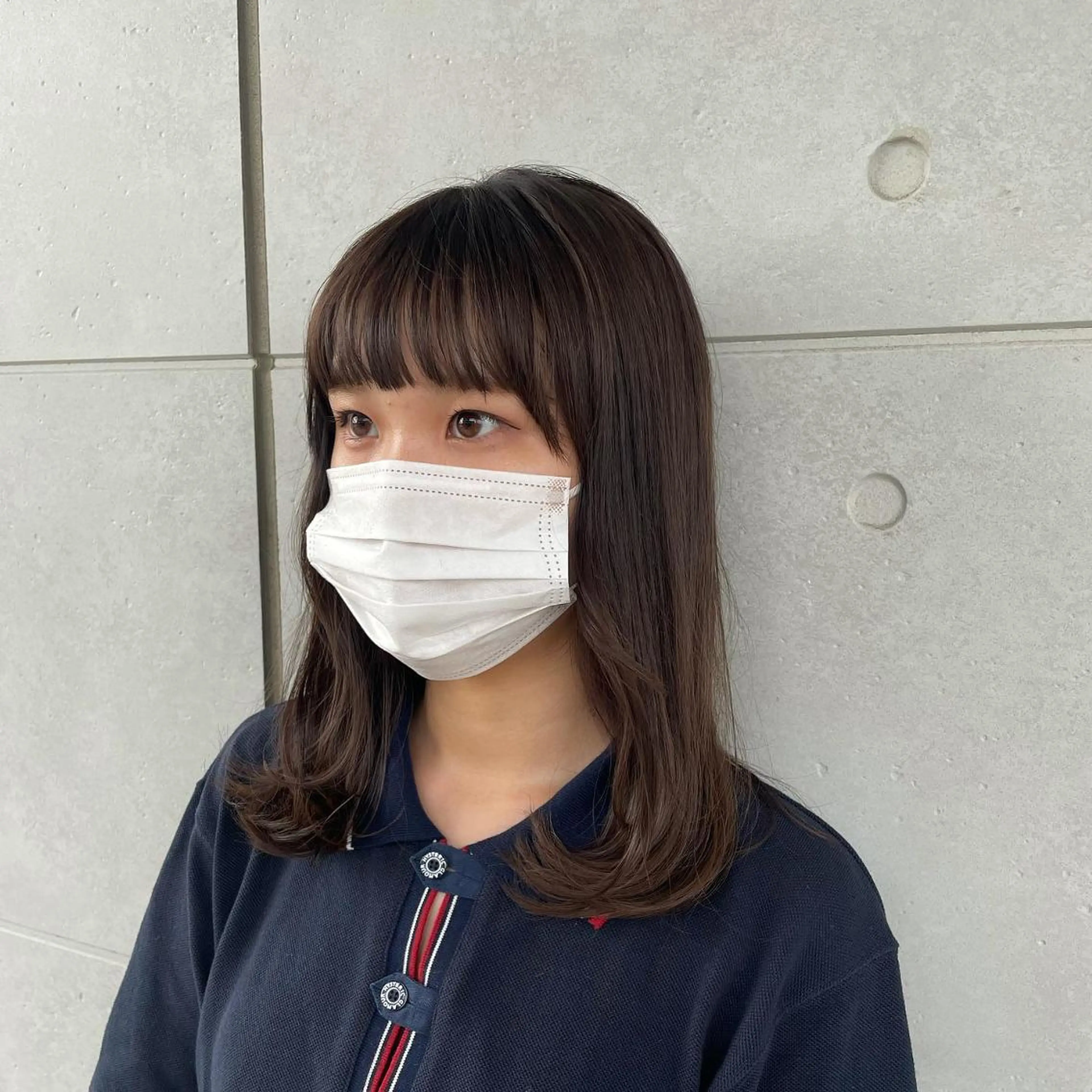 ミディアム カラー パーマ ヘアアレンジ メンズ キッズ マツエク・マツパ ケアカラー パリジェンヌラッシュリフト まつげパーマ エクステ 髪質改善 sara 荒井店のヘアスタイル