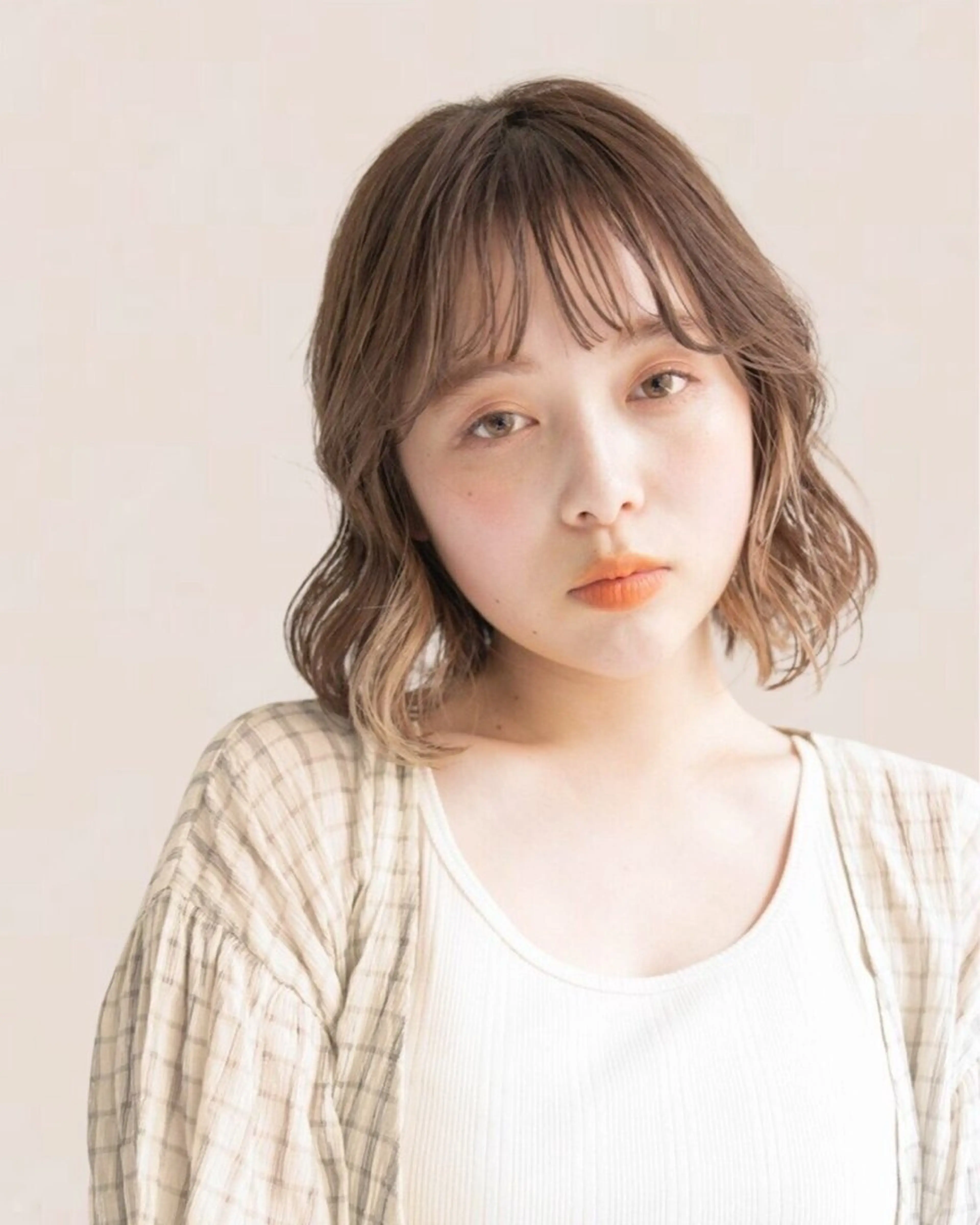 [💫-チラ見せ-💫]カット+イヤリングカラー ¥8,000💛🫶🏻の写真