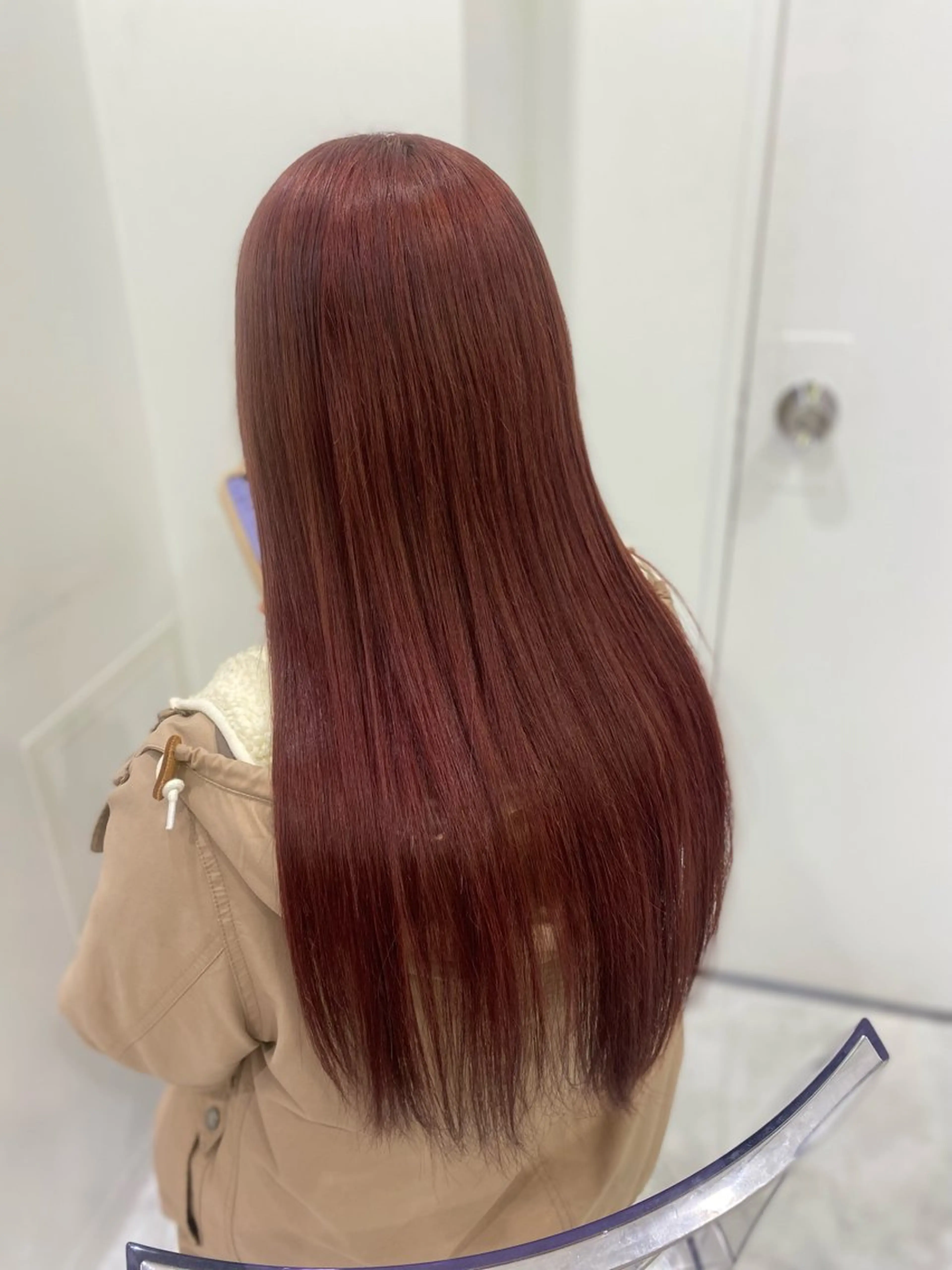 ロング ガーリー♡女の子っぽ ヘア♡ピンクカラー♡のヘアスタイル