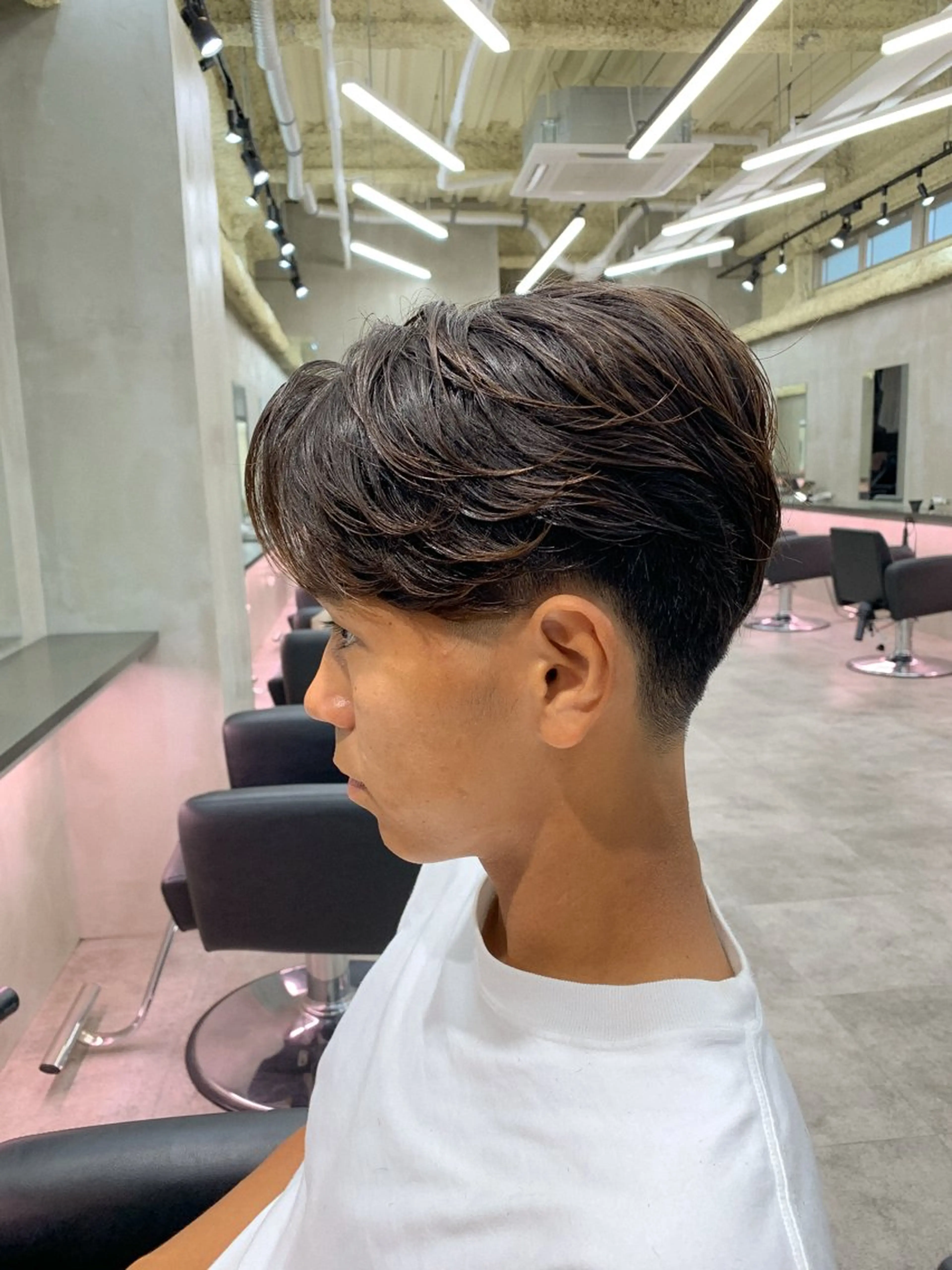 メンズ フェードカット the path だいちのヘアスタイル