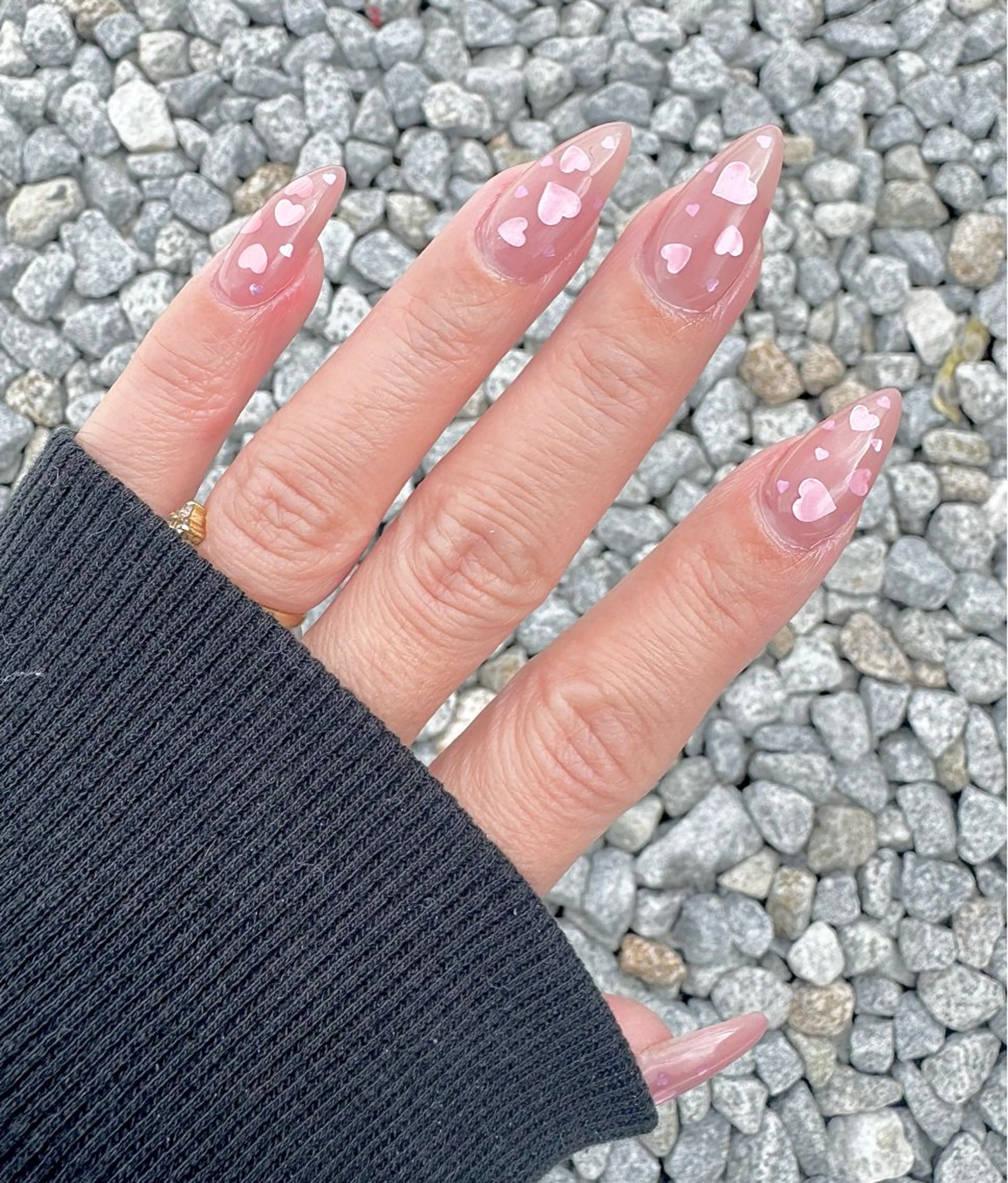 ネイル ハート LinoTino nailのネイルデザイン