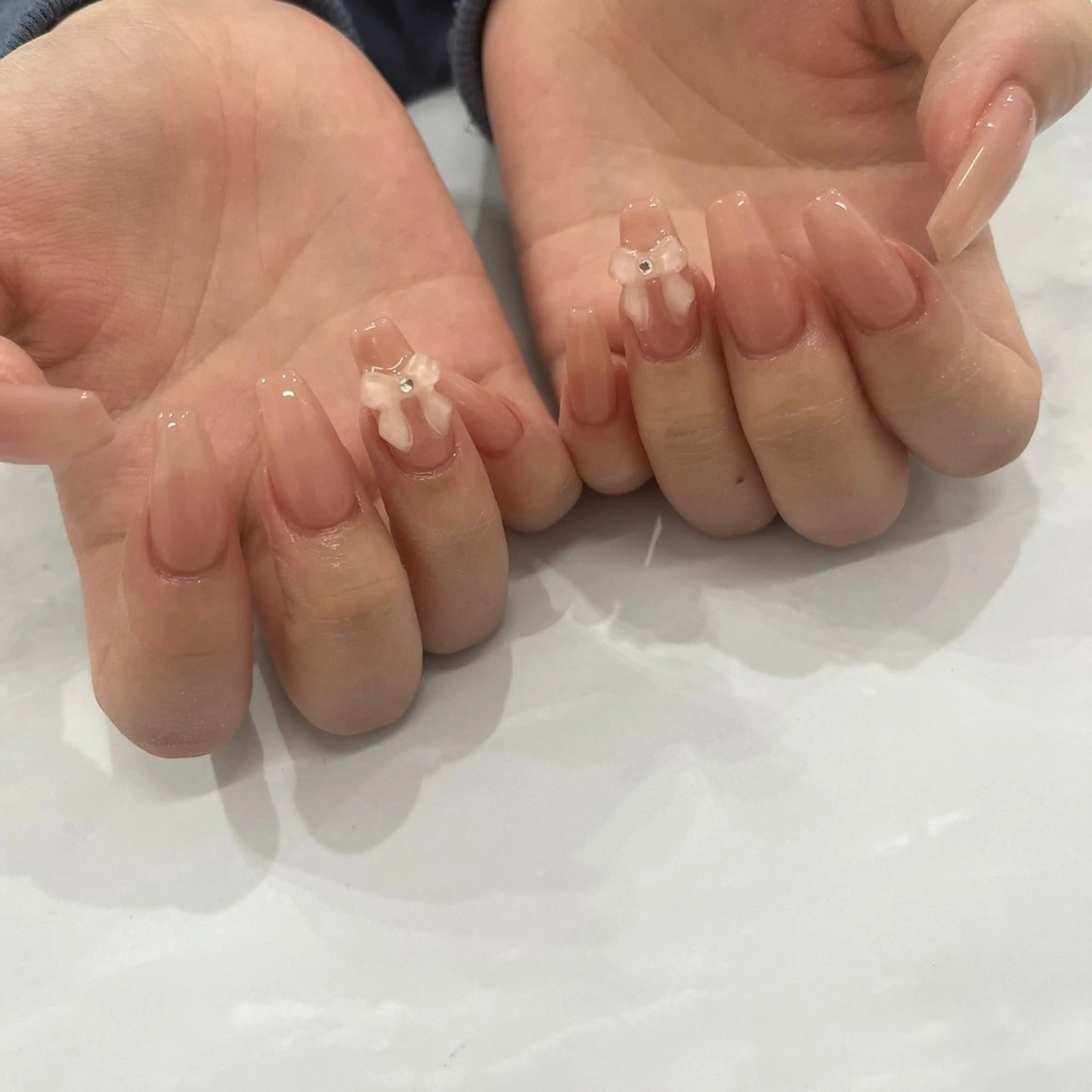 (オフなし)ハンド🩷ワンカラーorグラデーション🩷の写真