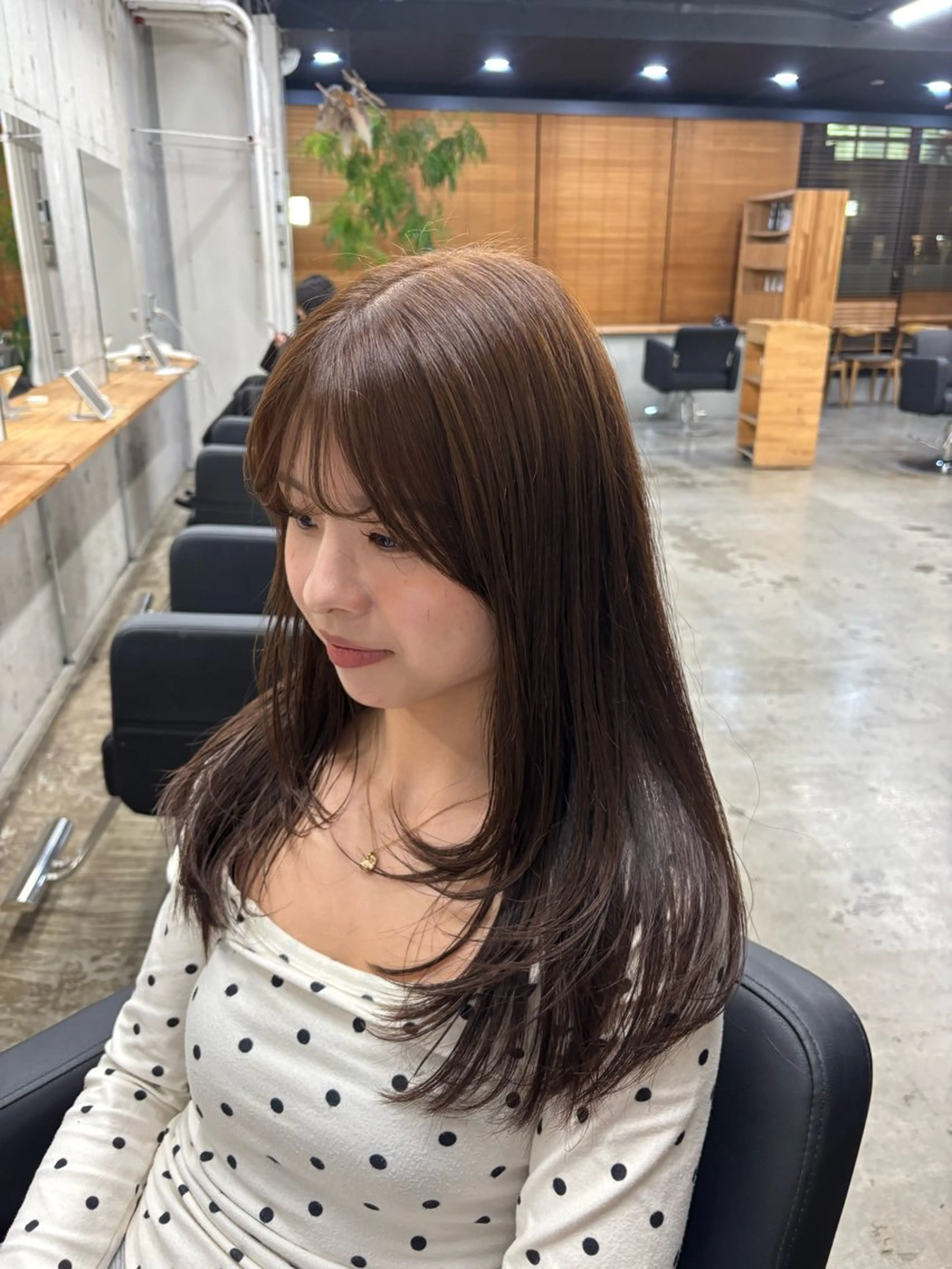 セミロング カラー カット ヘアカラー mono / Manatoのヘアスタイル