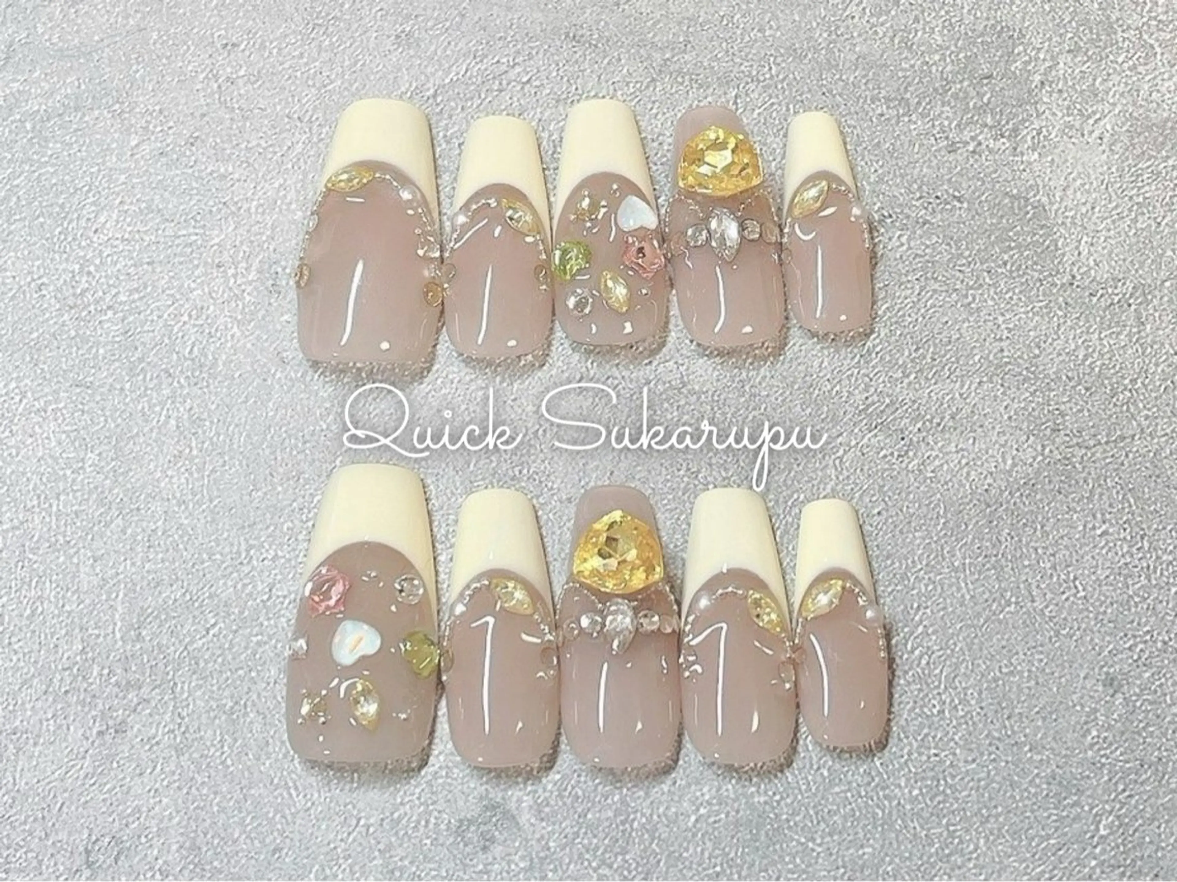 ネイル ハンドネイル Quick Sukarupu新宿のネイルデザイン